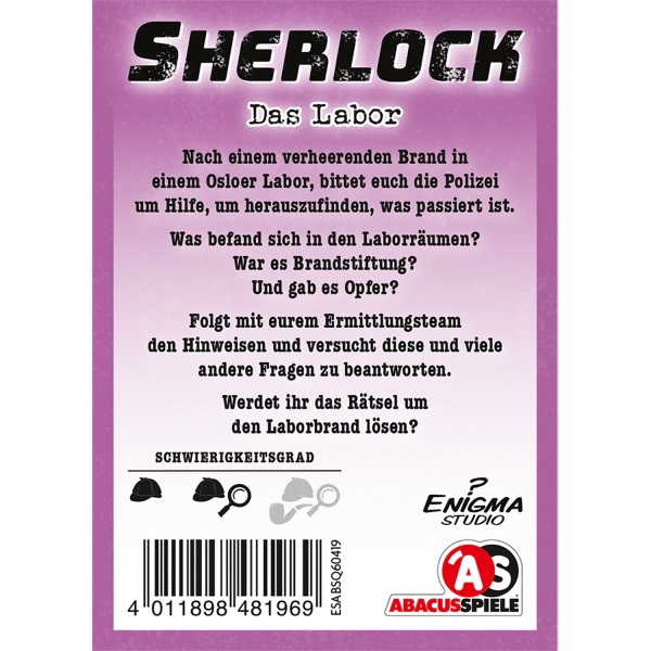 Sherlock – Das Labor