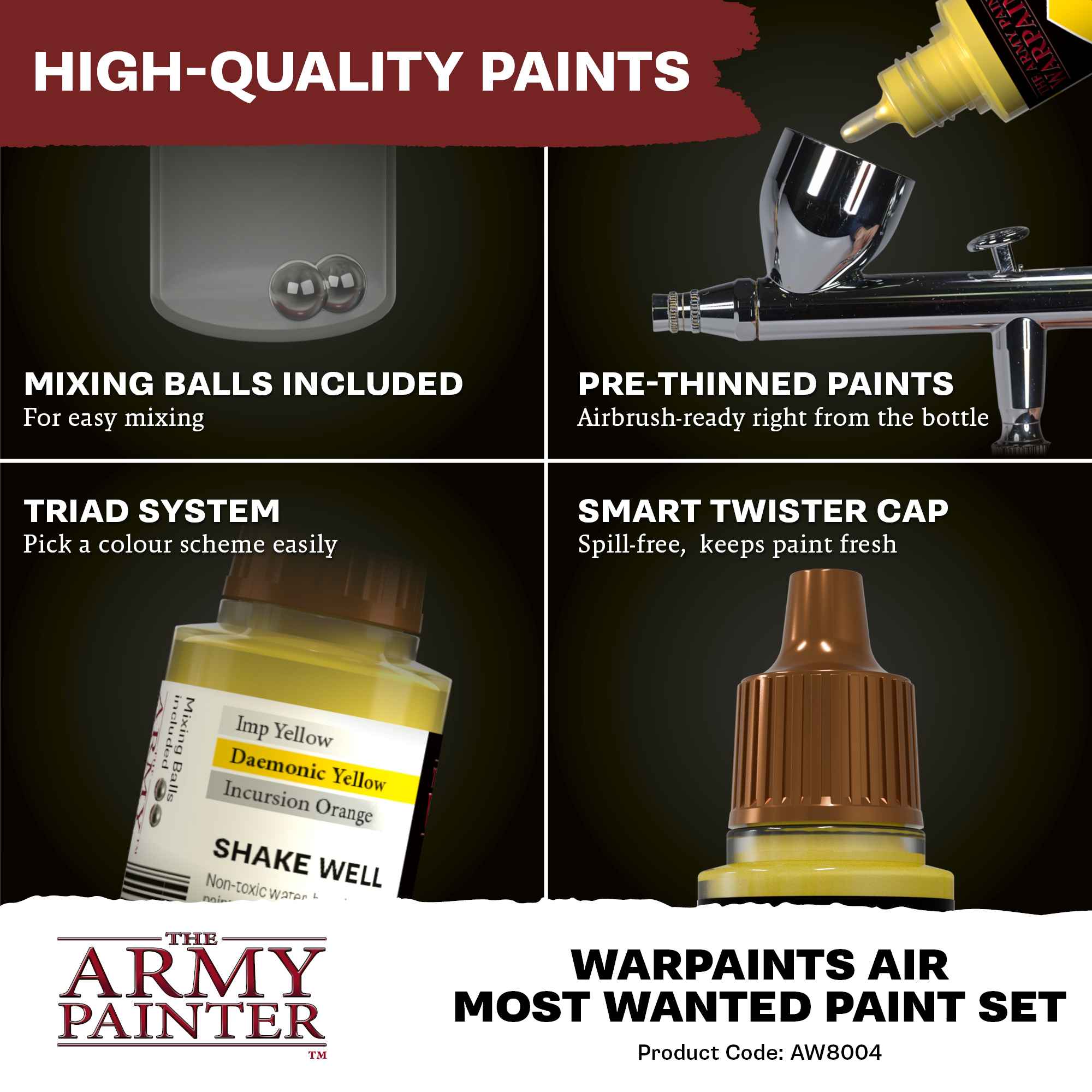 Army Painter – Warpaints Air Most Wanted