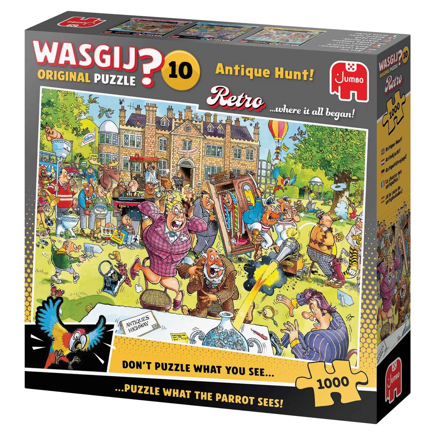 Wasgij Retro Orginal 10:Antiquitätenjagd (1000 Teile)