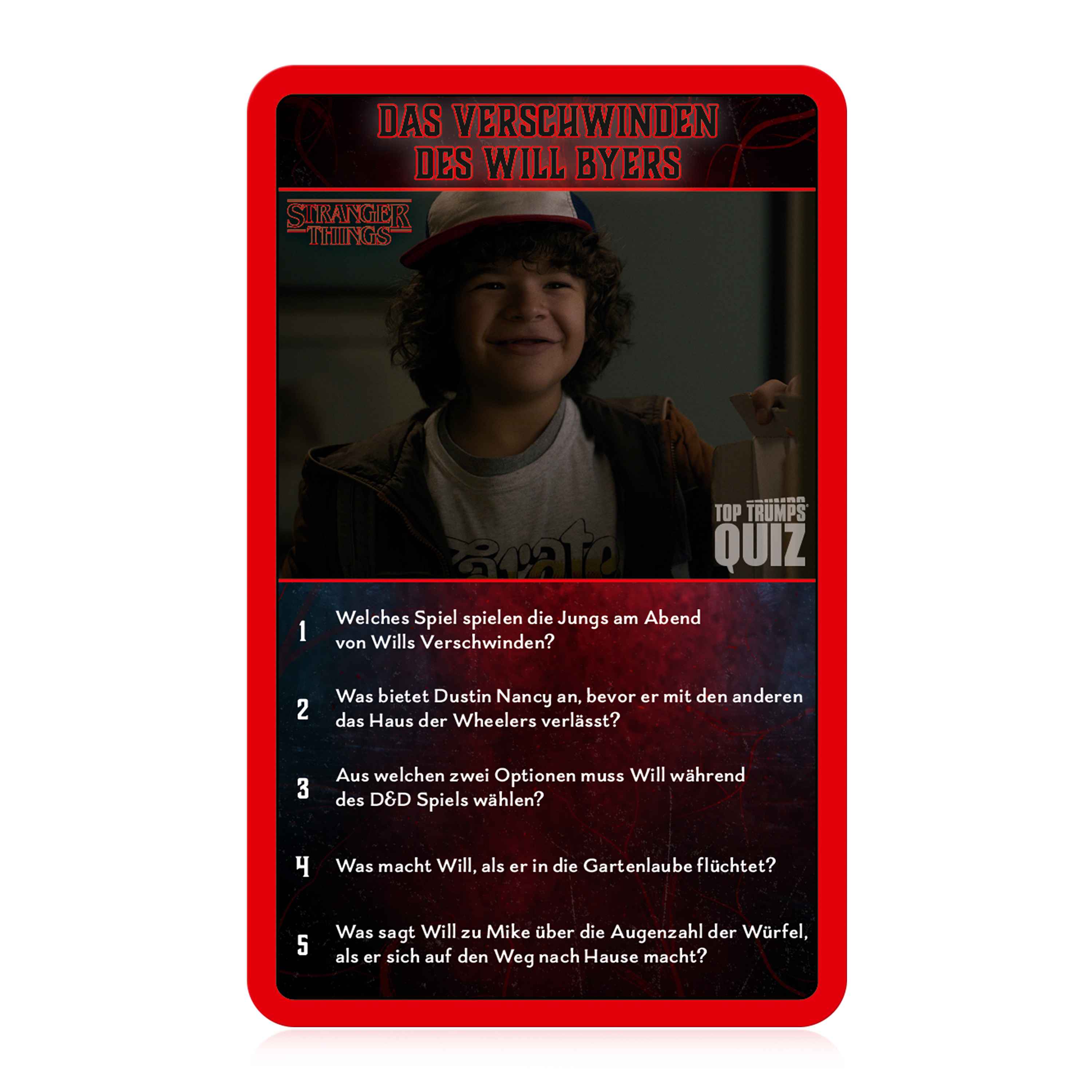 Top Trumps Quiz – Stranger Things