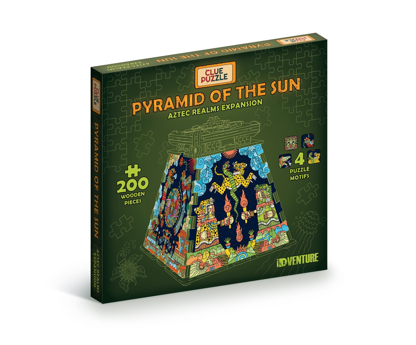 CluePuzzle: Sonnenpyramide – Set 1 Aztekenreich[Erweiterung]