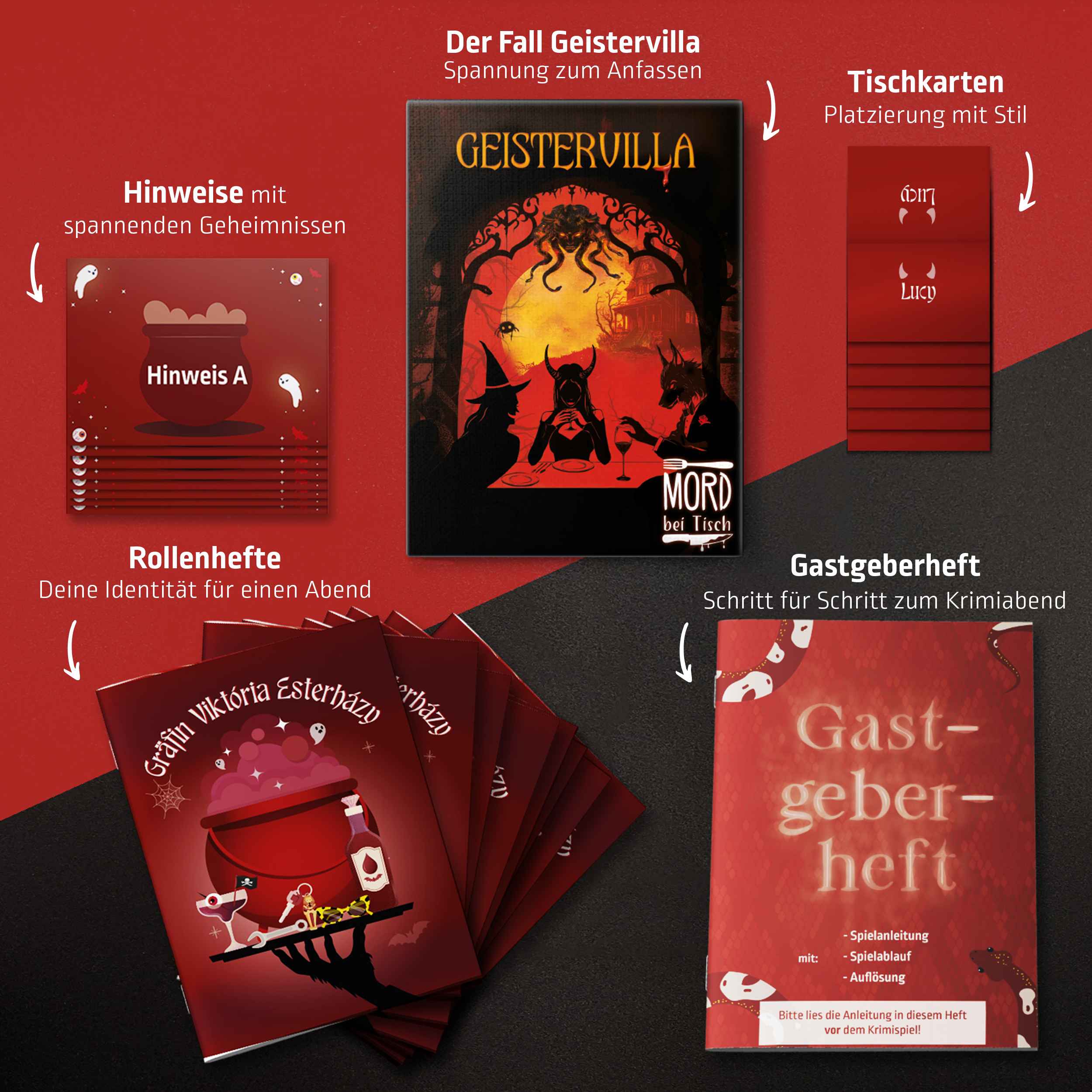 Mord bei Tisch: Geistervilla