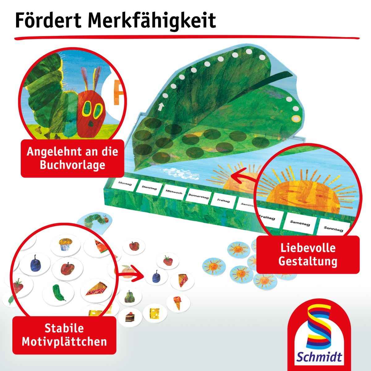 Die kleine Raupe Nimmersatt: Beeil‘ dich, kleine Raupe!