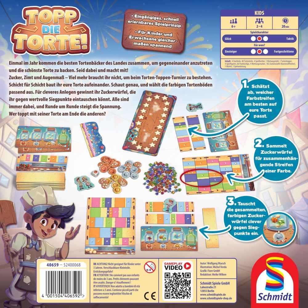 Topp die Torte! *Nominiert Kinderspiel des Jahres 2025*
