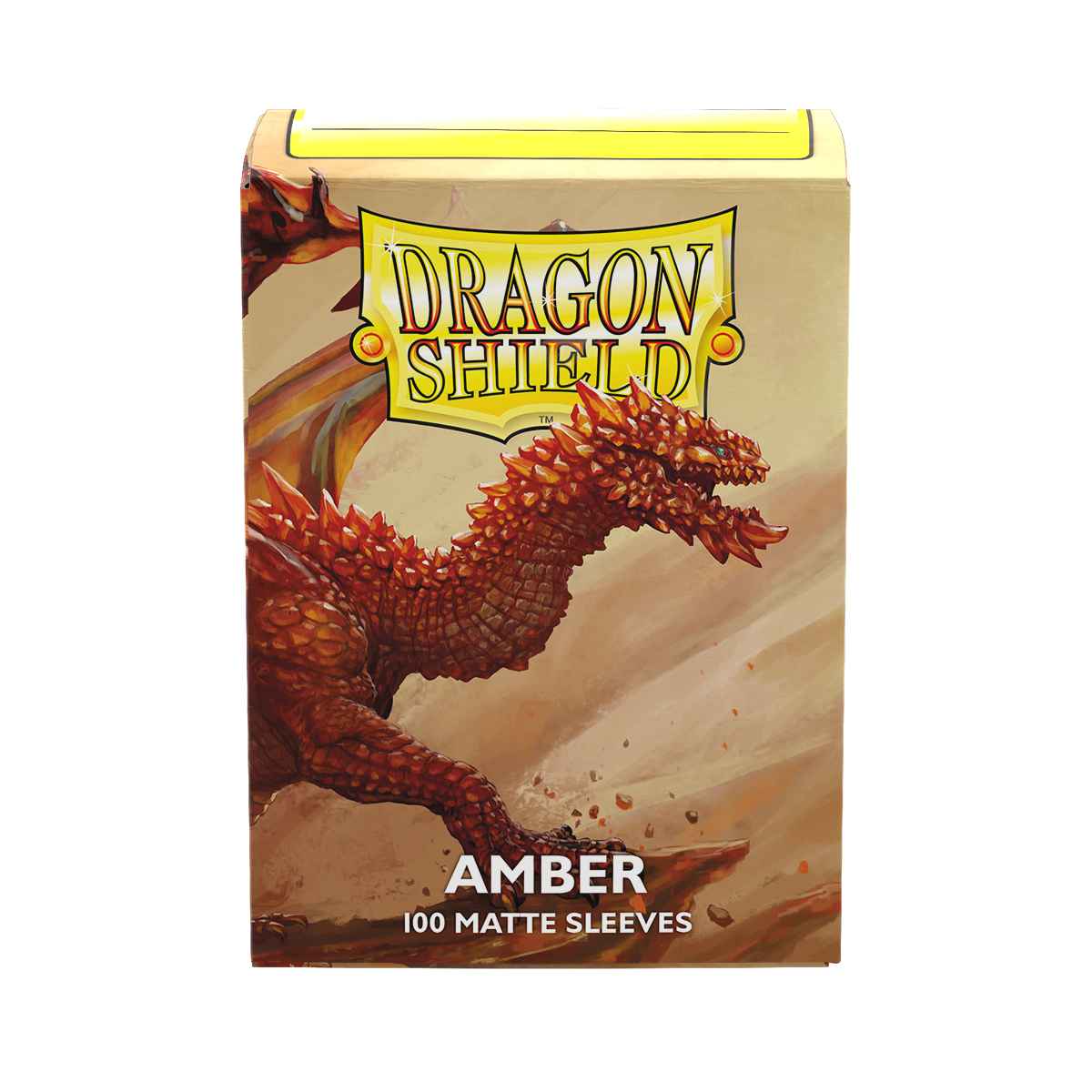 Dragon Shield: Matte – Amber (100)