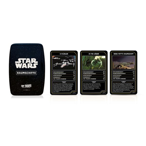 Top Trumps – Star Wars Raumschiffe Collectables