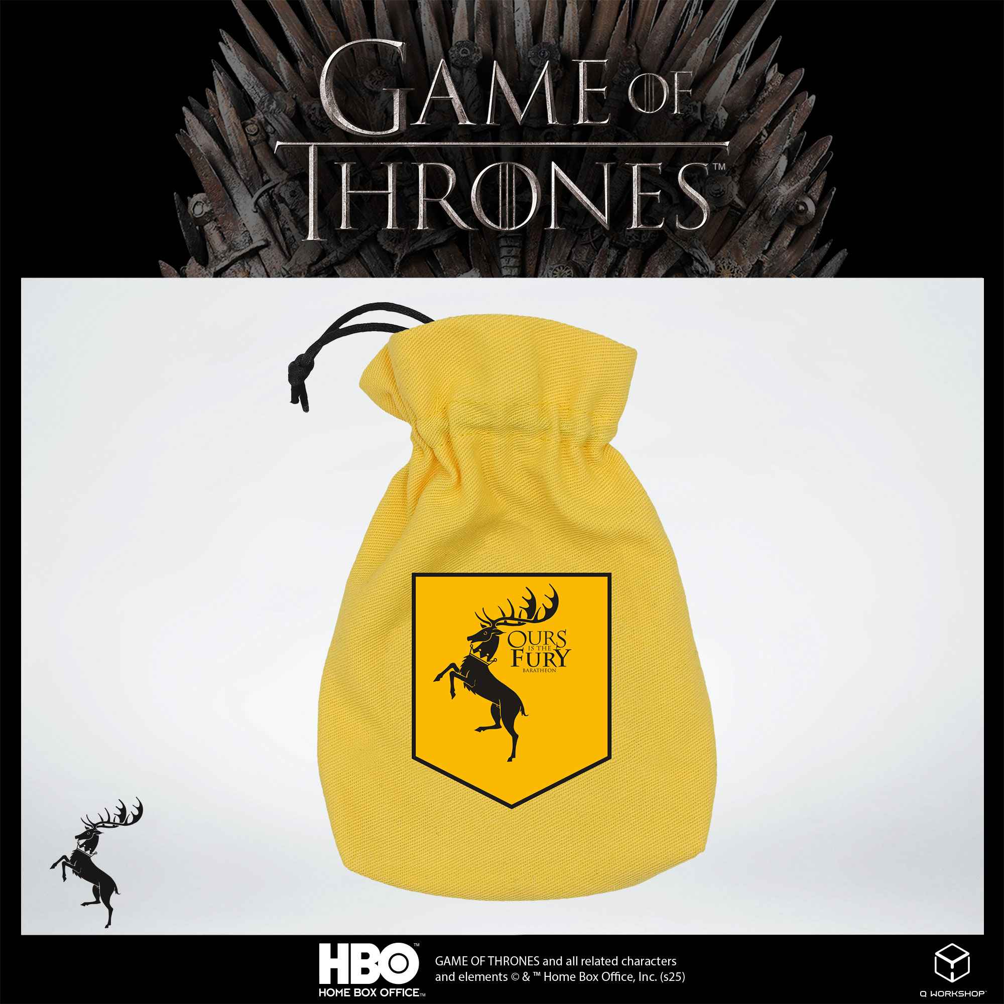 Game of Thrones. Baratheon Dice Pouch