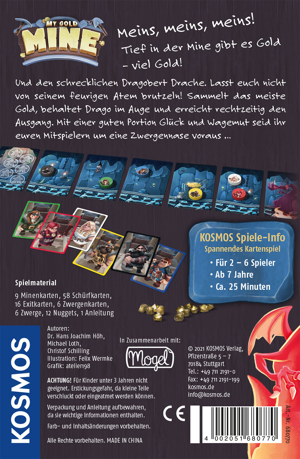 My Gold Mine *Empfohlen Spiel des Jahres 2022*
