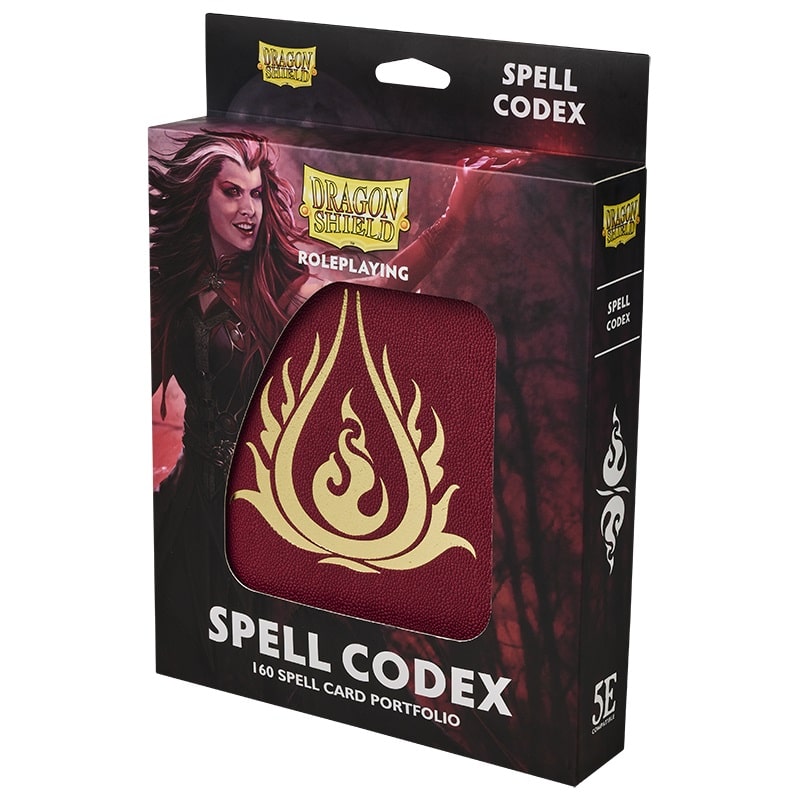 Dragon Shield: Spell Codex – Blood Red (160)