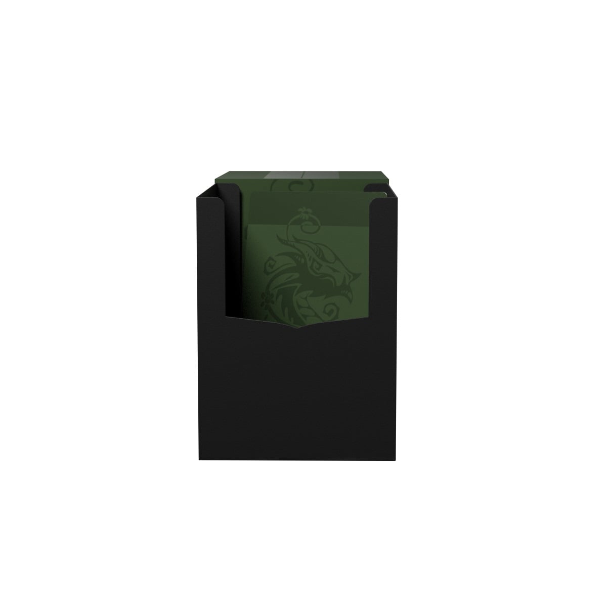 Dragon Shield: Double Shell 150+: Revised – Forest Green/Black