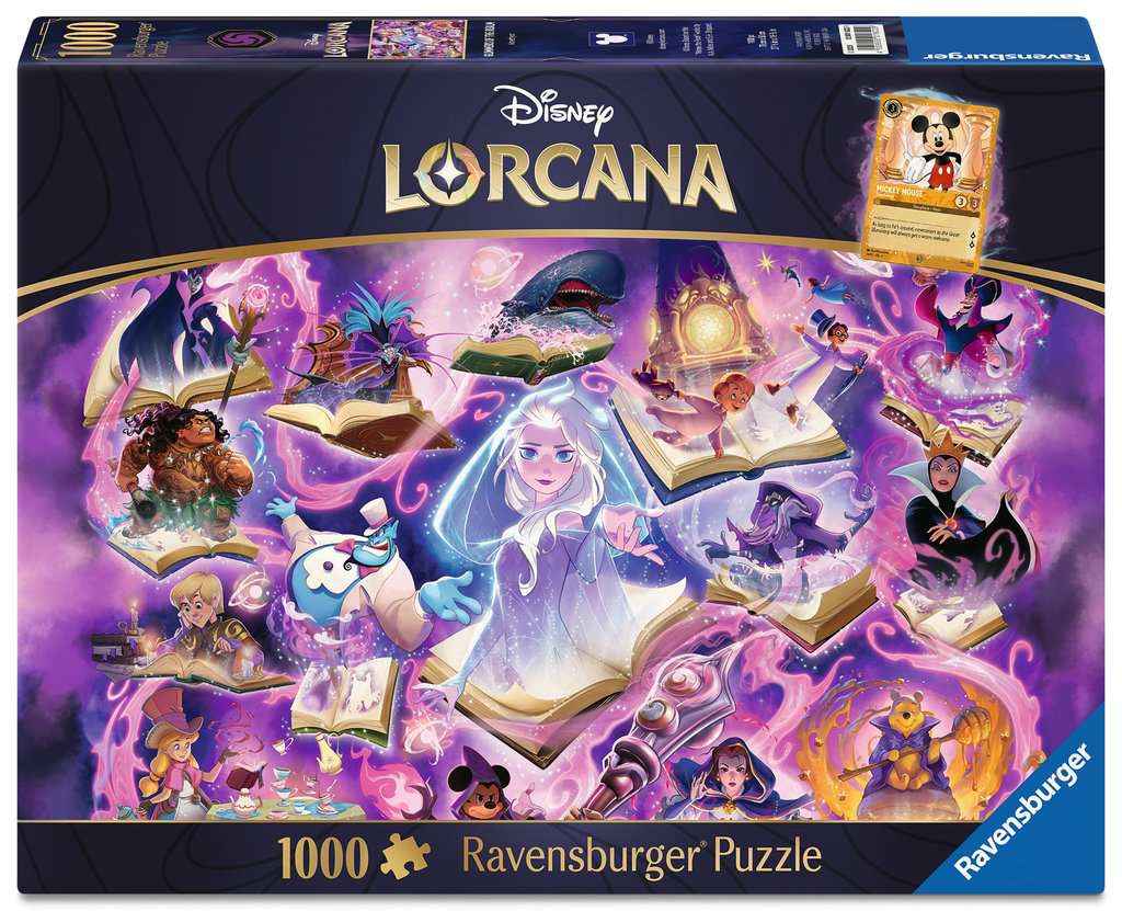 Puzzle: Disney Lorcana – Glimmers of the Realm: Amethyst (1000 Teile)