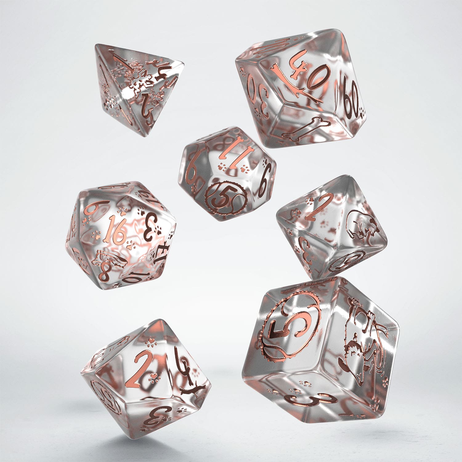 DOGS Dice Set: Bubbles (7)