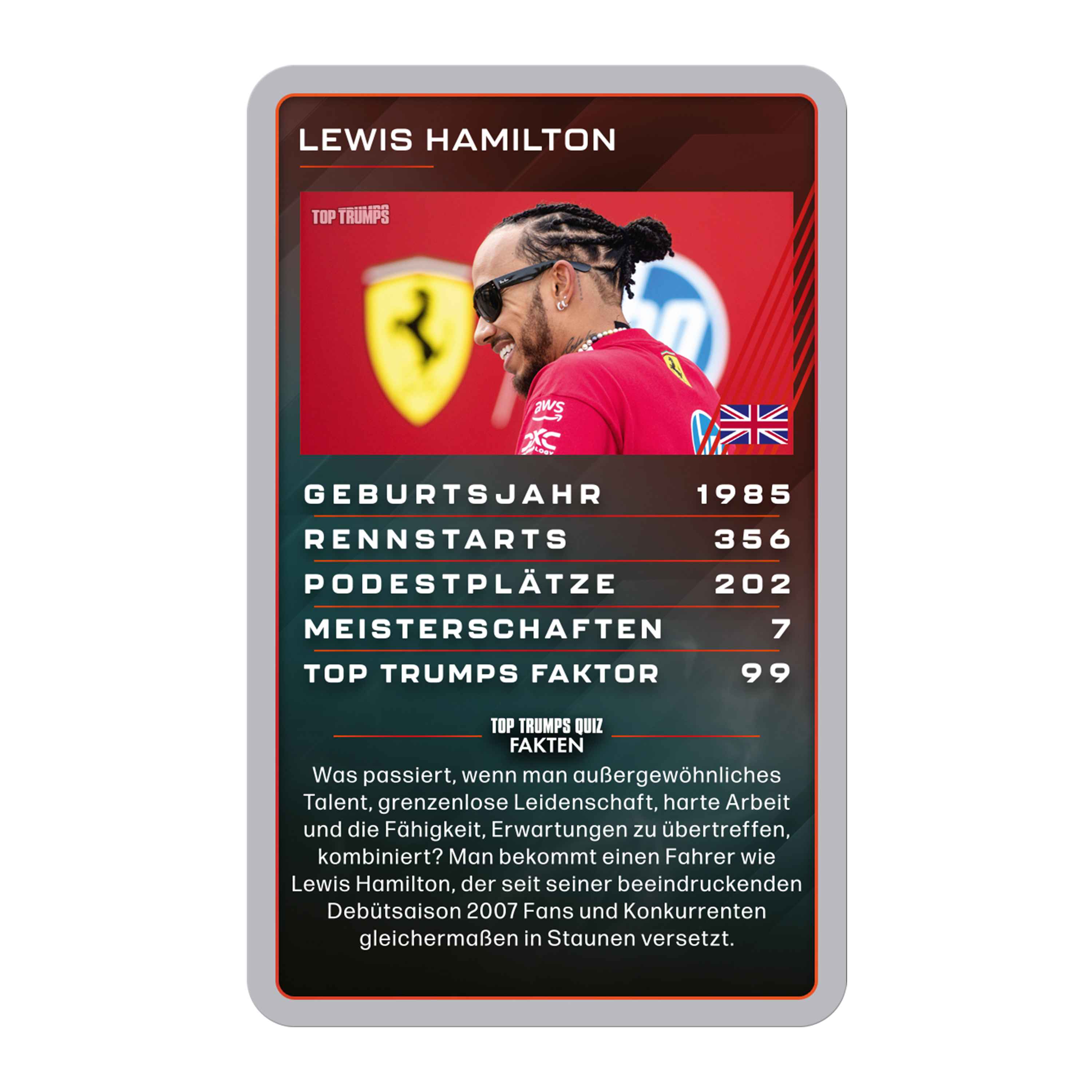 Top Trumps – Grand Prix Helden Collectables