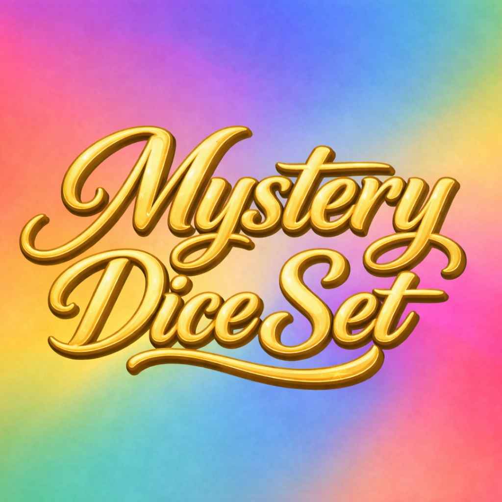 Mystery RPG Dice Set