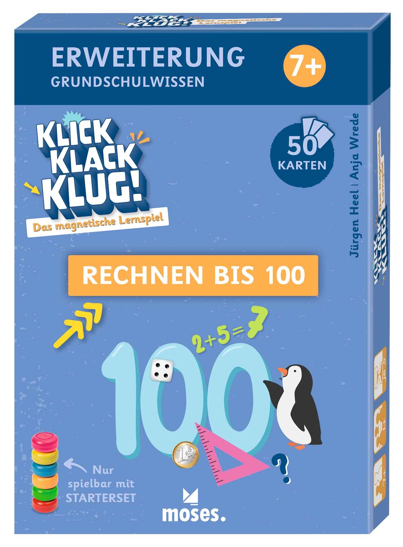 Klick Klack Klug – Kartenset Rechnen bis 100 ab 7 Jahren