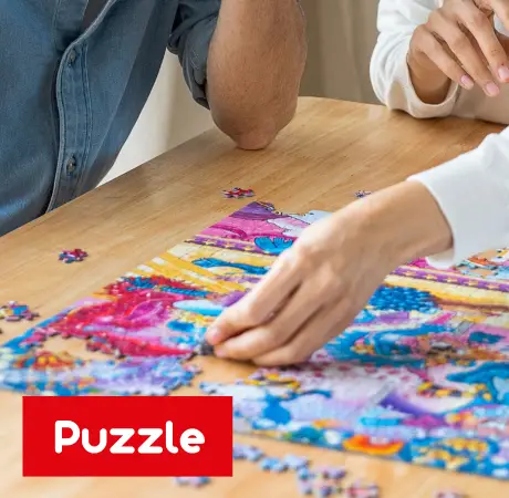 Jumbo-Puzzle der Marke WASGIJ?