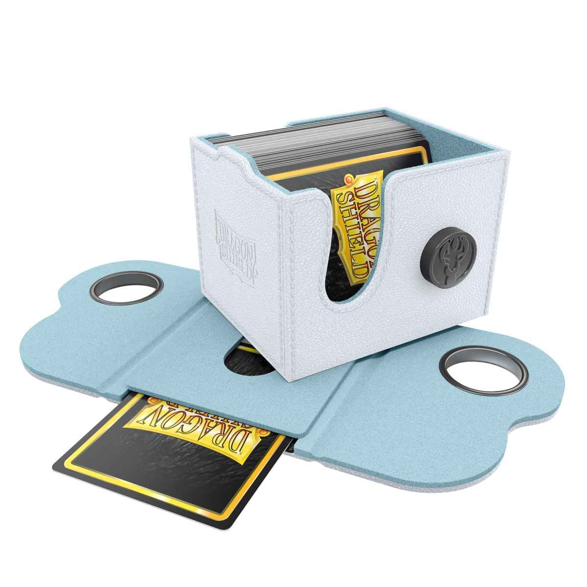 Dragon Shield: Dragon Box 100+ – White & Aqua
