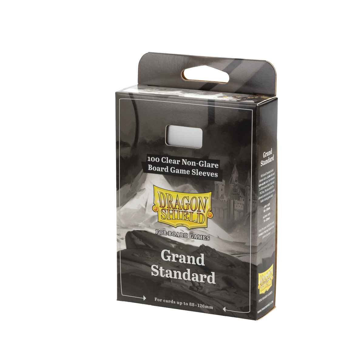 Dragon Shield: Board Game Sleeves Clear/NonGlare – Grand Standard (100)