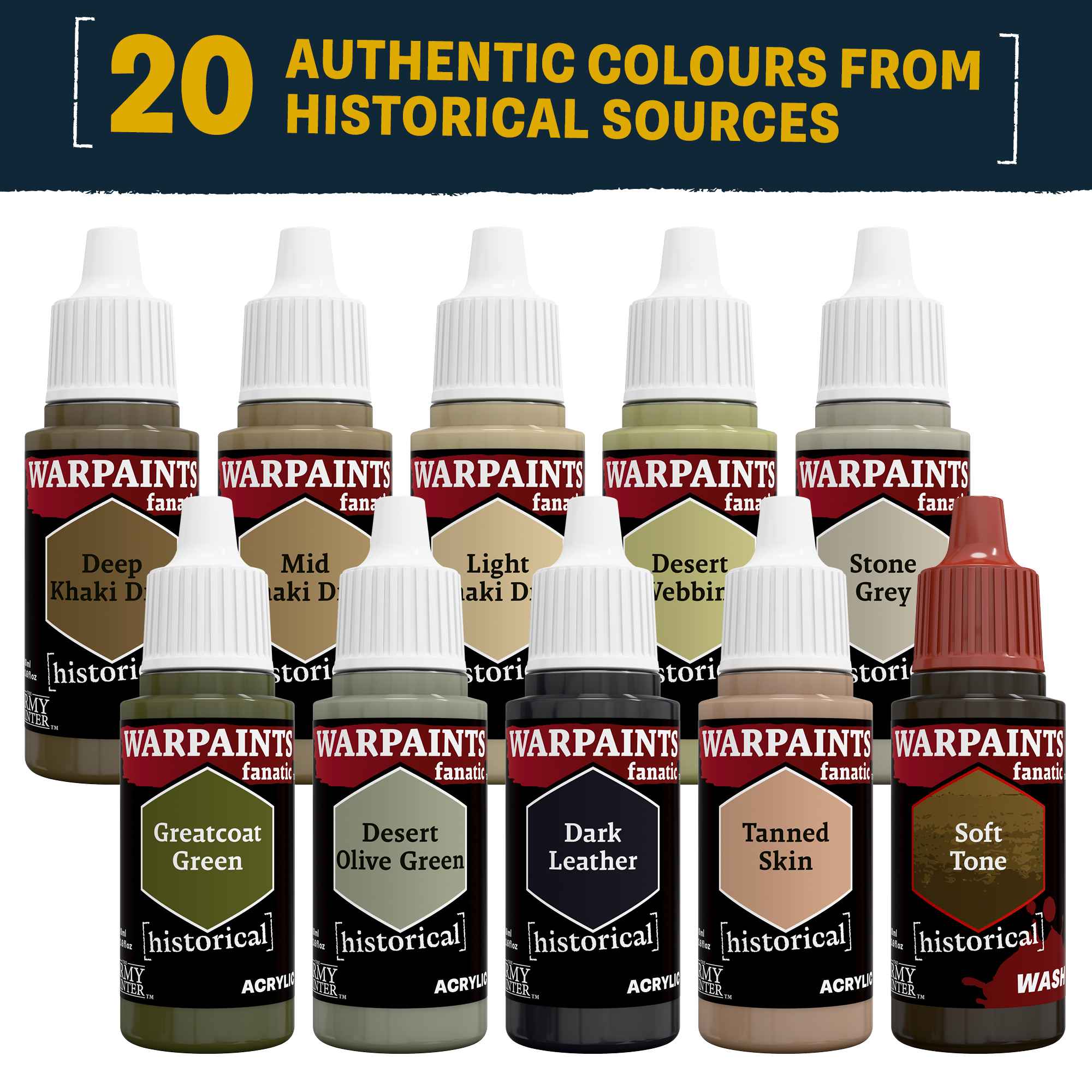 Army Painter – Historical: WWII British 8th Army Paint Set