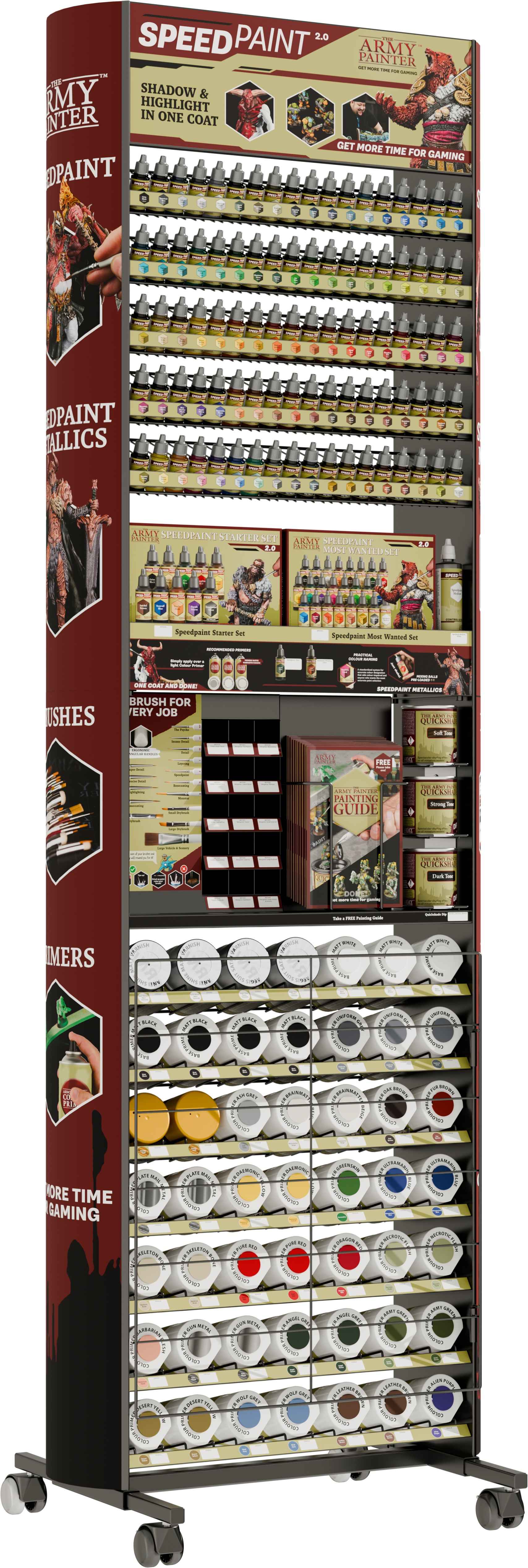Army Painter - Army Painter Speedpaint & Colour Primer Rack *2025*