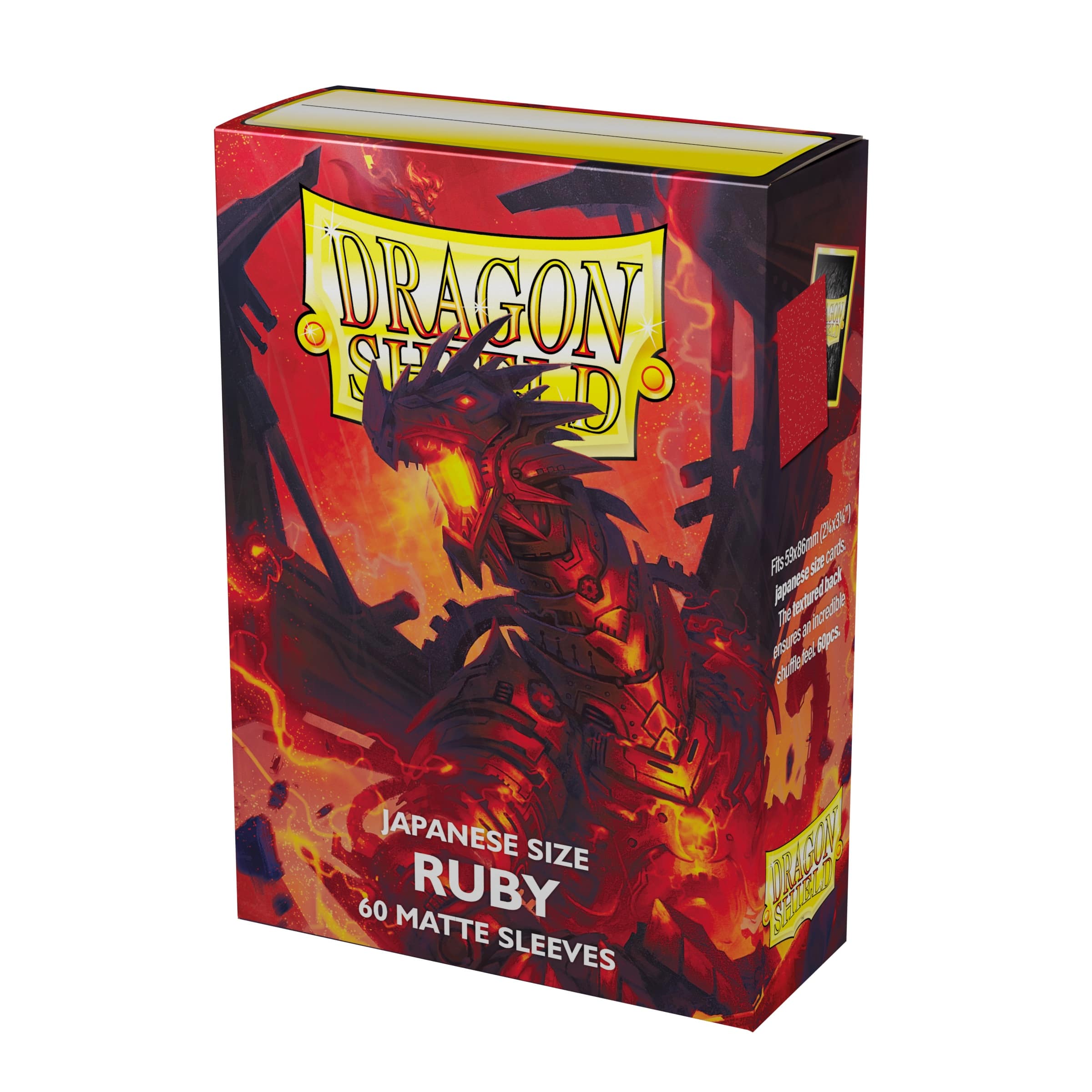 Dragon Shield: Japanese Matte – Ruby (60)
