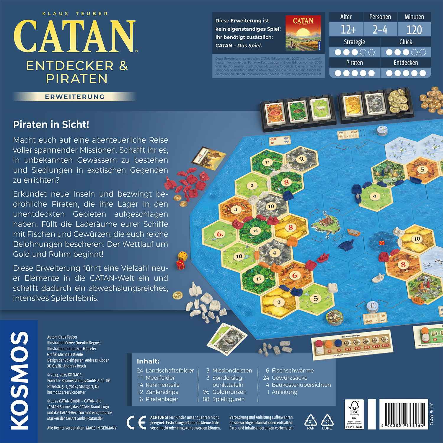 CATAN – Entdecker & Piraten [Erweiterung] (2025)
