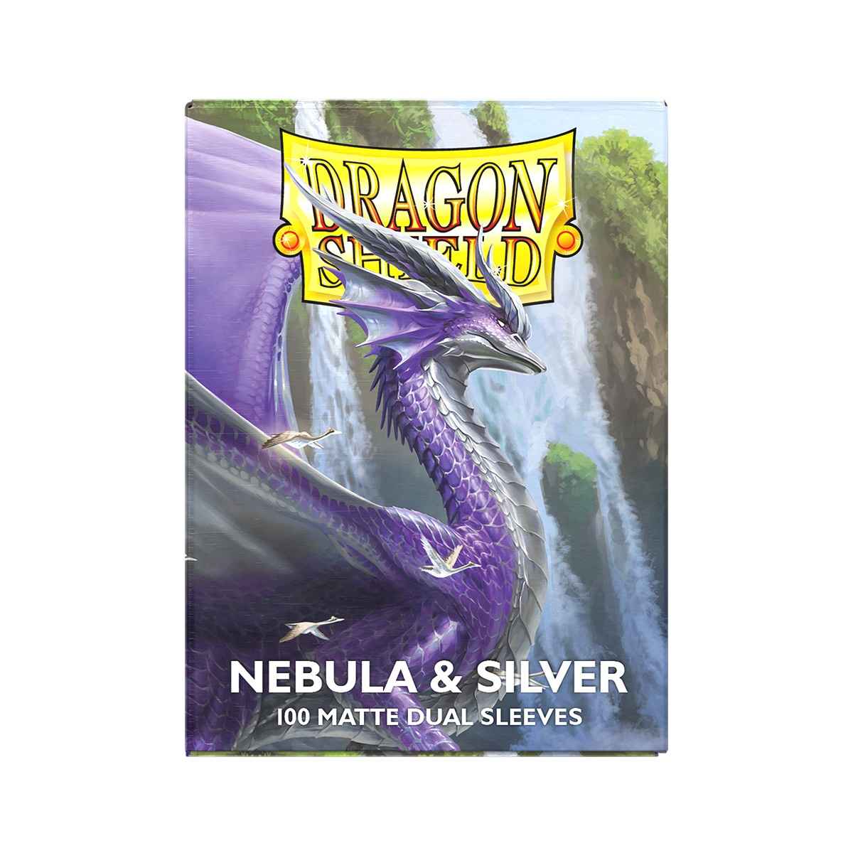 Dragon Shield: Matte – Dual Nebula & Silver(100)