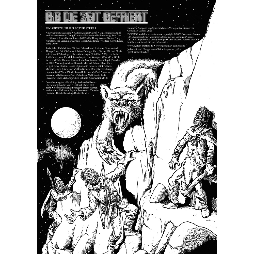 Dungeon Crawl Classics: Bis die Zeit gefriert