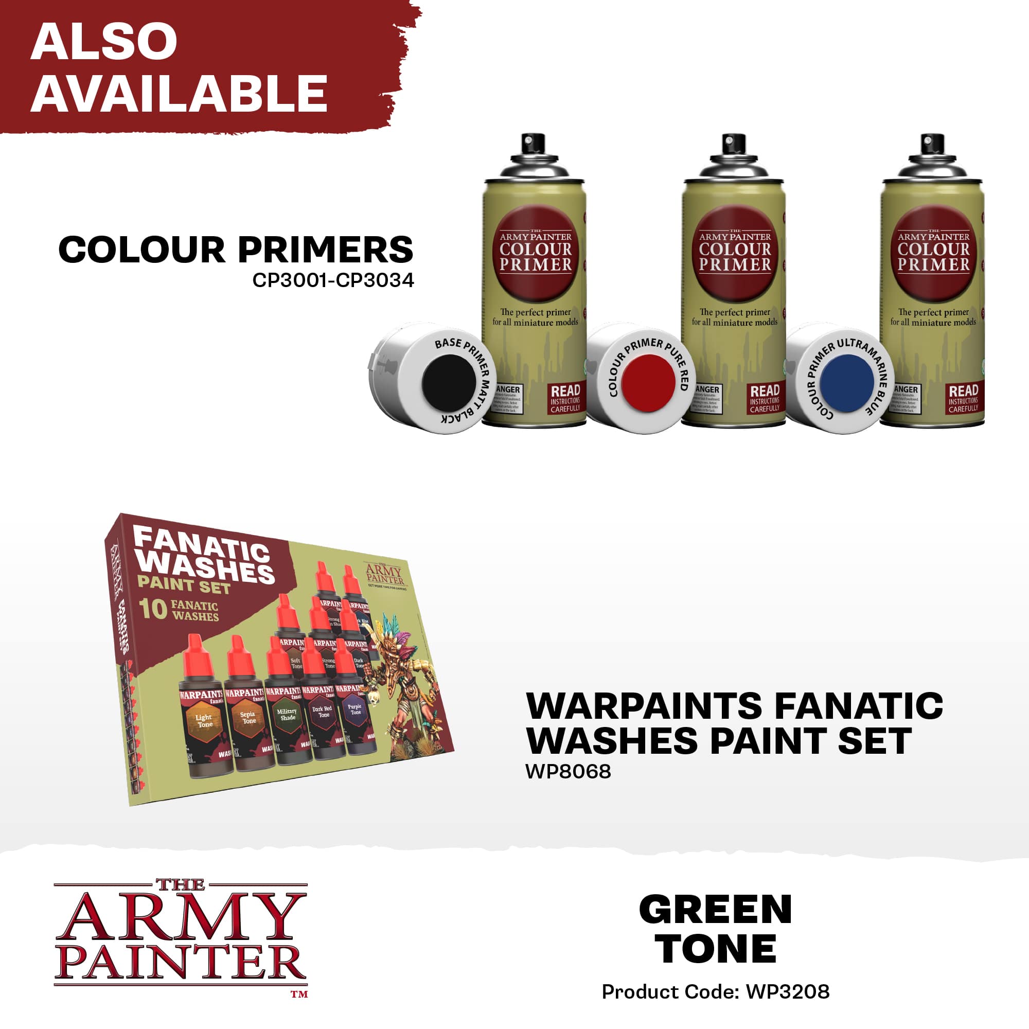 Warpaints Fanatic Wash: Green Tone (6)