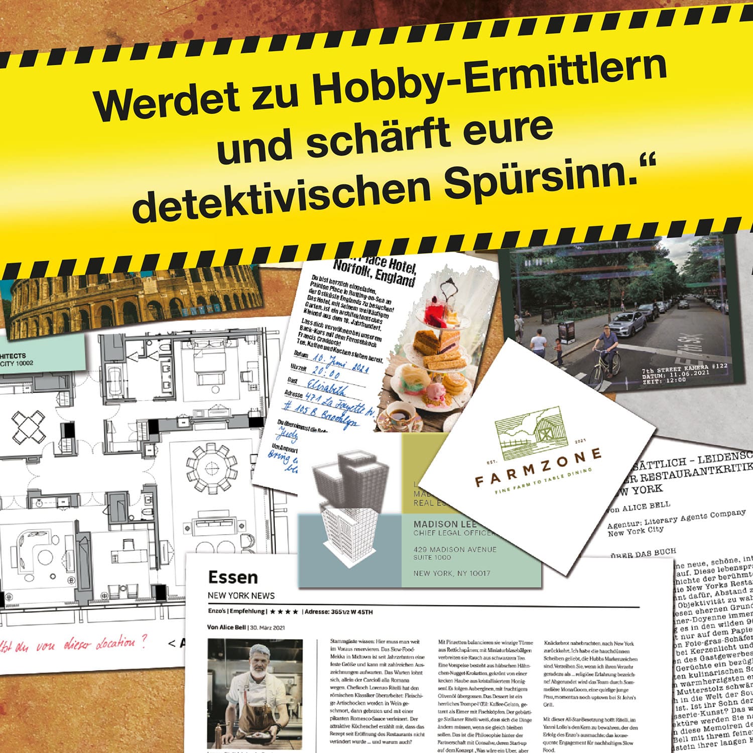 Murder Mystery Case File – Mord à la carte