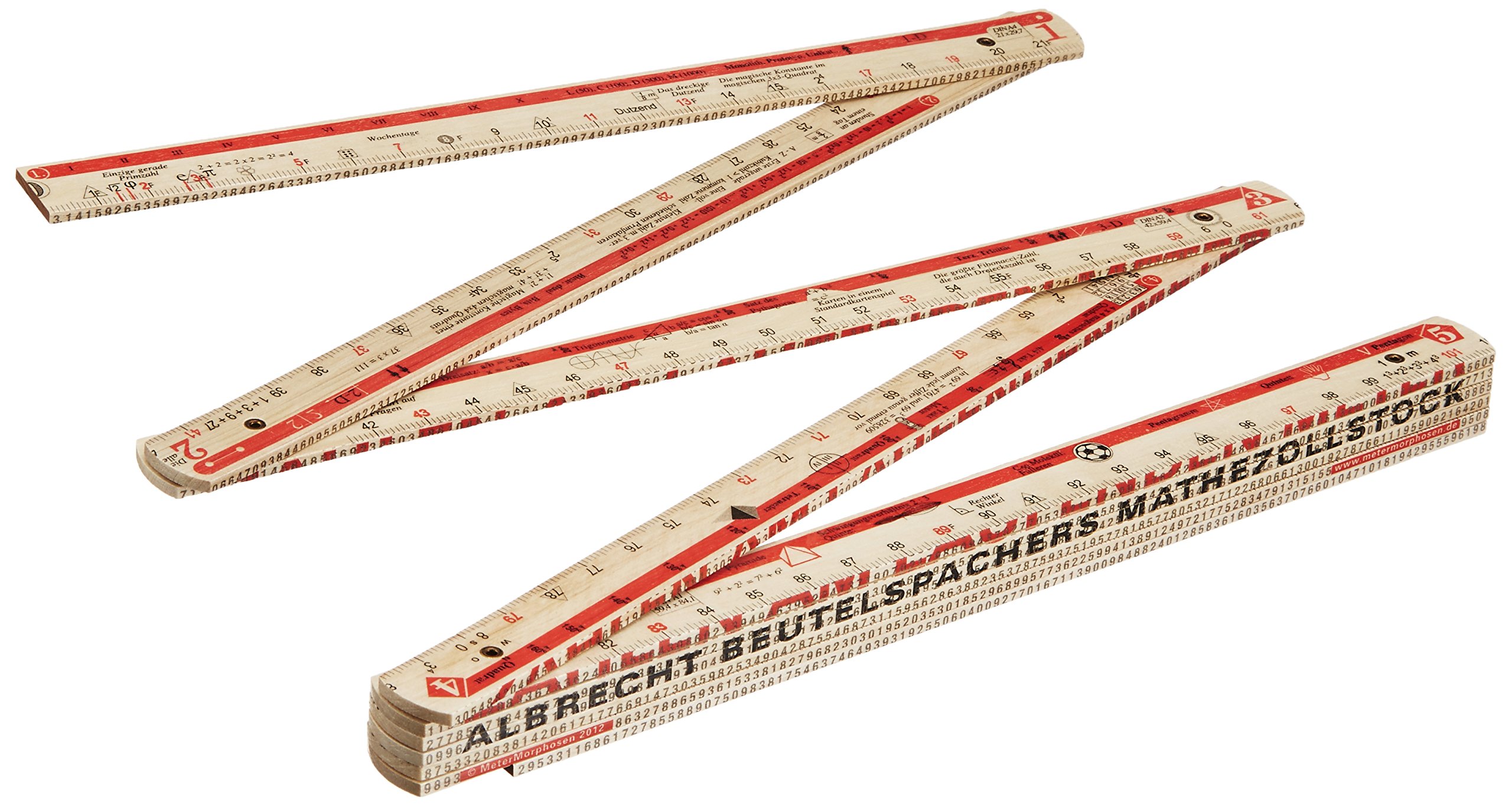 Mathezollstock – Zahlen am laufenden Meter