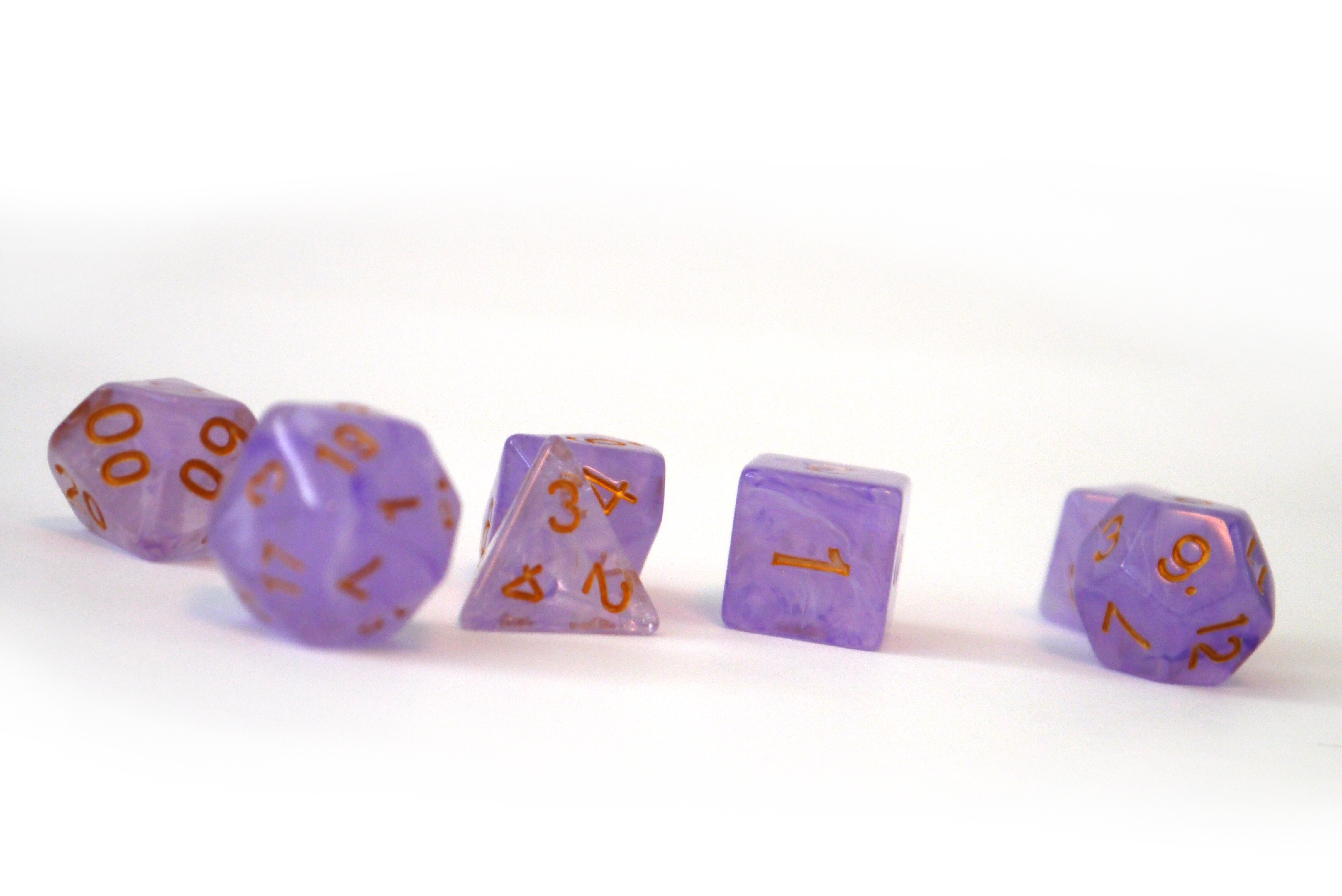 Würfelset Frost: Purple Rain (7)