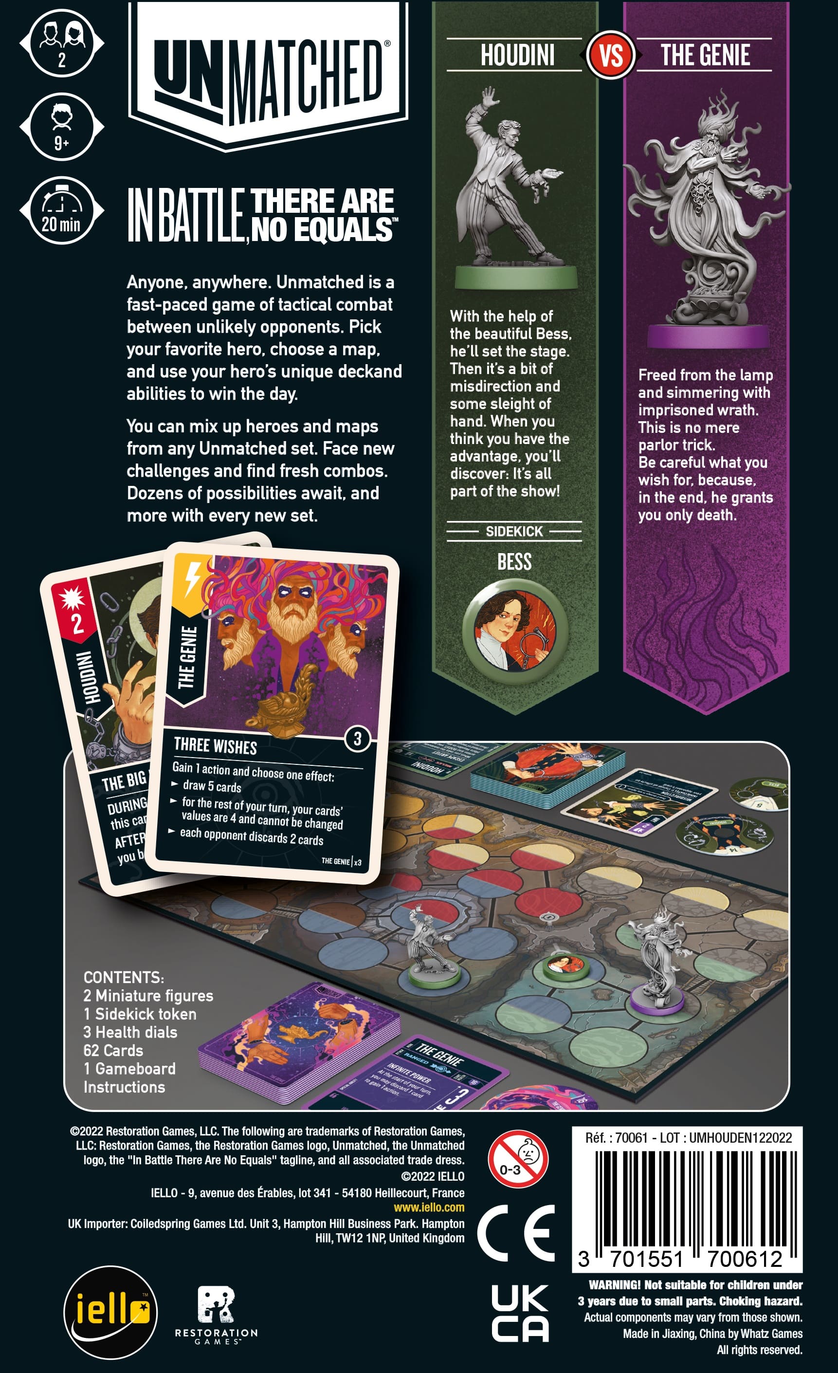 Unmatched: Houdini vs. The Genie [Expansion](english)