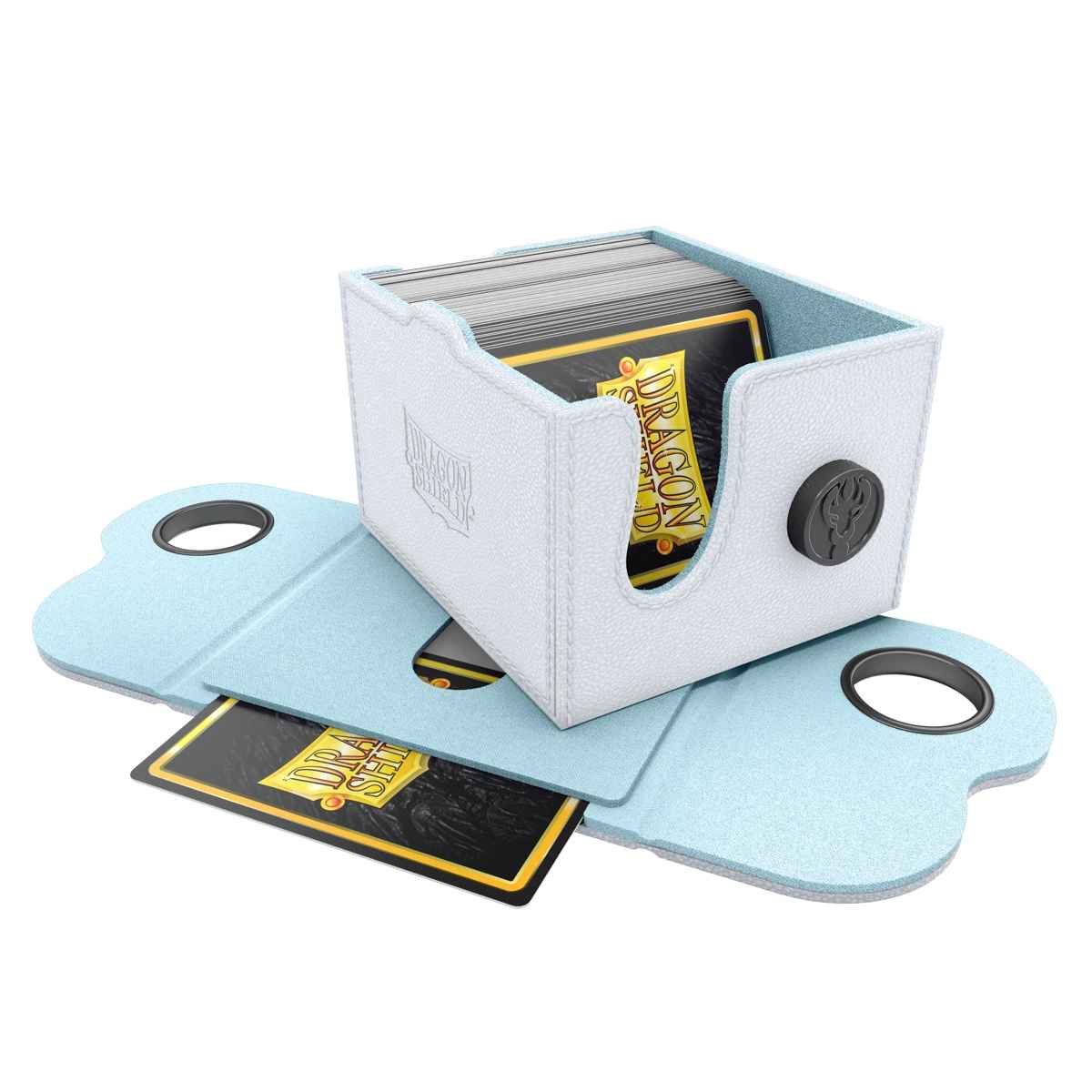 Dragon Shield: Dragon Box 150+ – White & Aqua