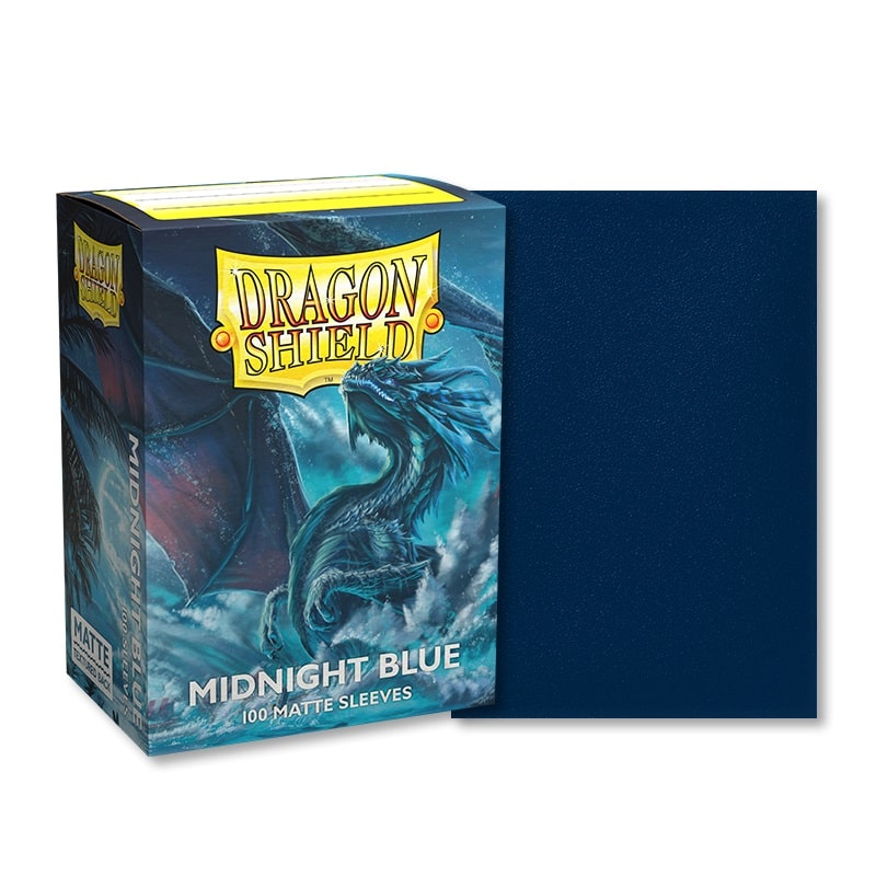 Dragon Shield: Matte –  Midnight Blue (100)
