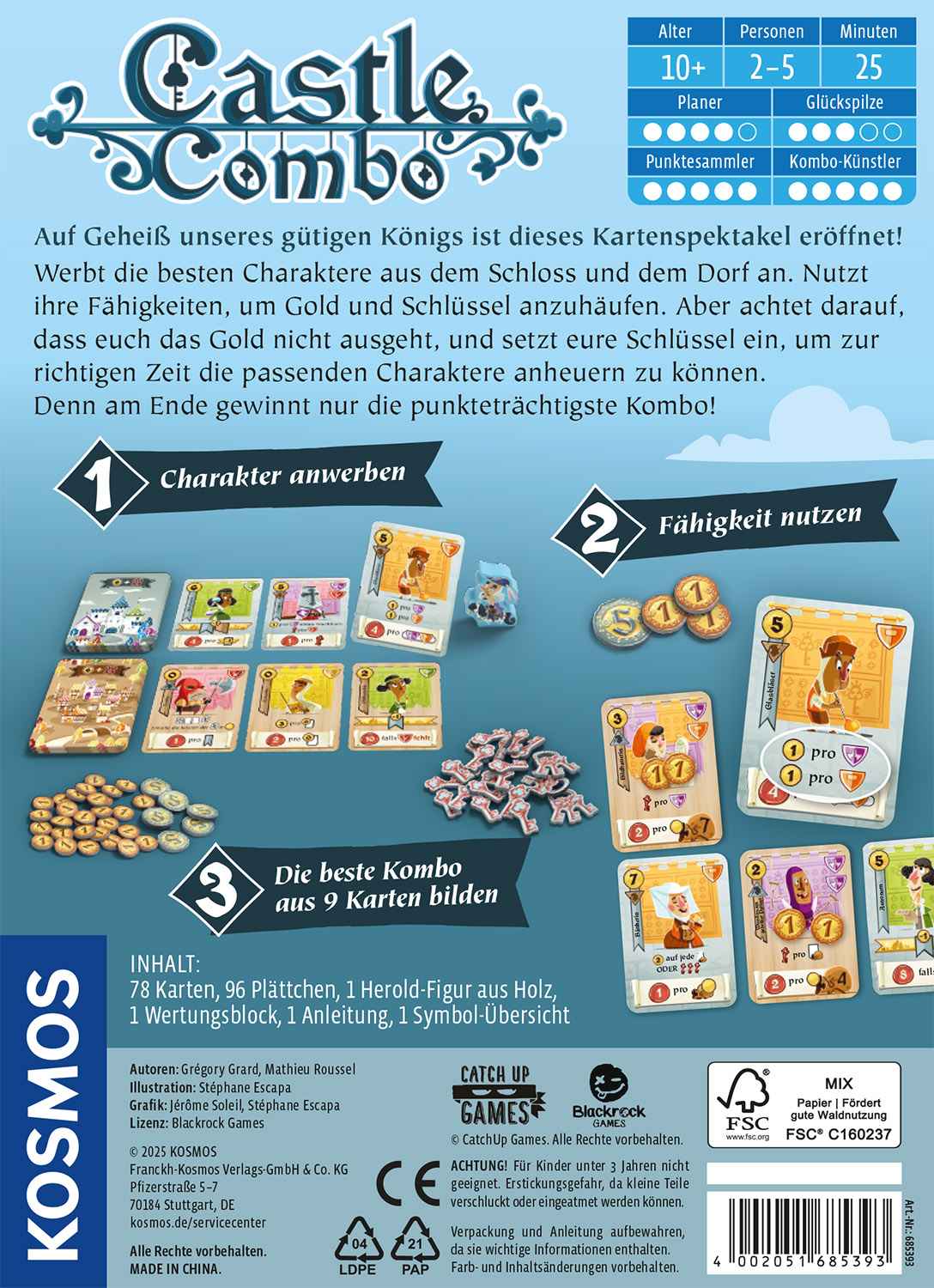 Castle Combo *Empfohlen Spiel des Jahres 2025*