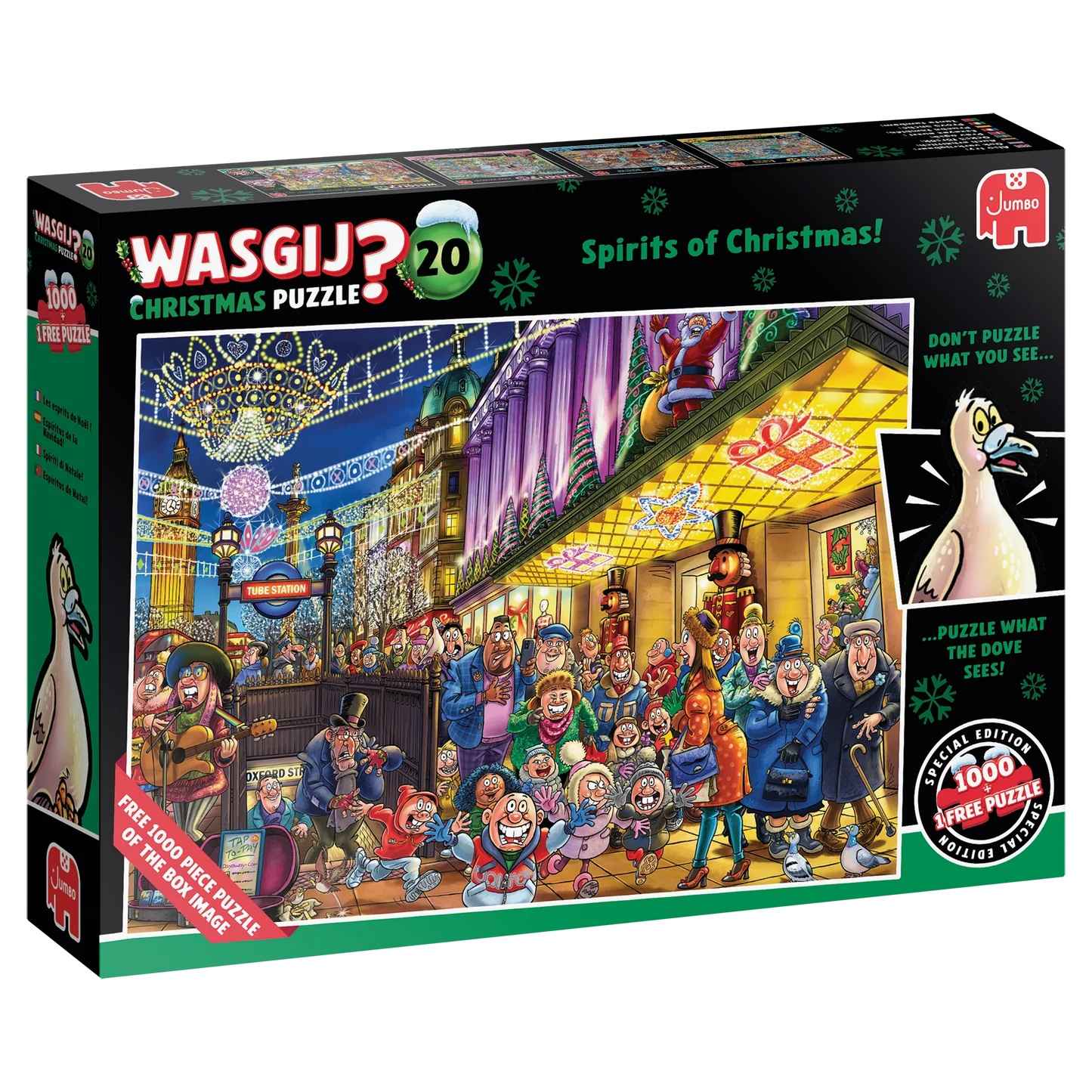 Wasgij Christmas 20 Christmas Carol (2x 1000 Teile)