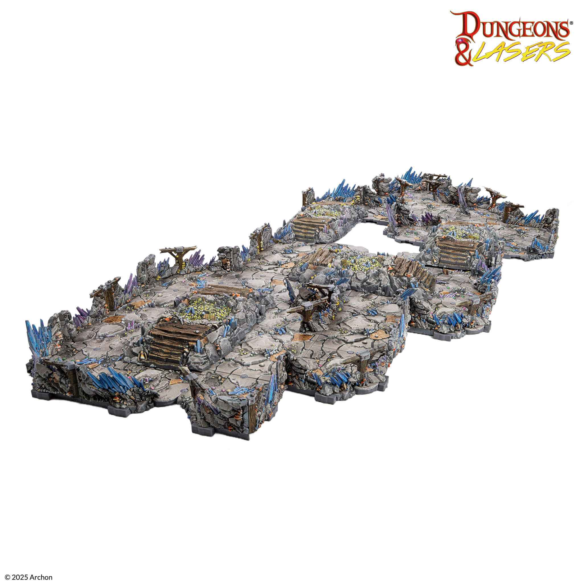 Dungeon&Lasers:Deep Mines: Pre-Painted