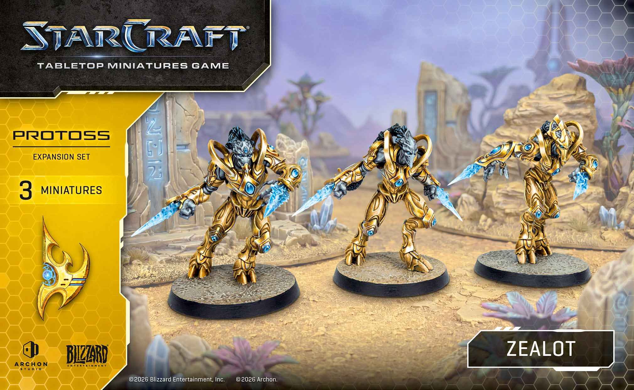 Starcraft :Zealot - Protoss -  [Expansion Set]