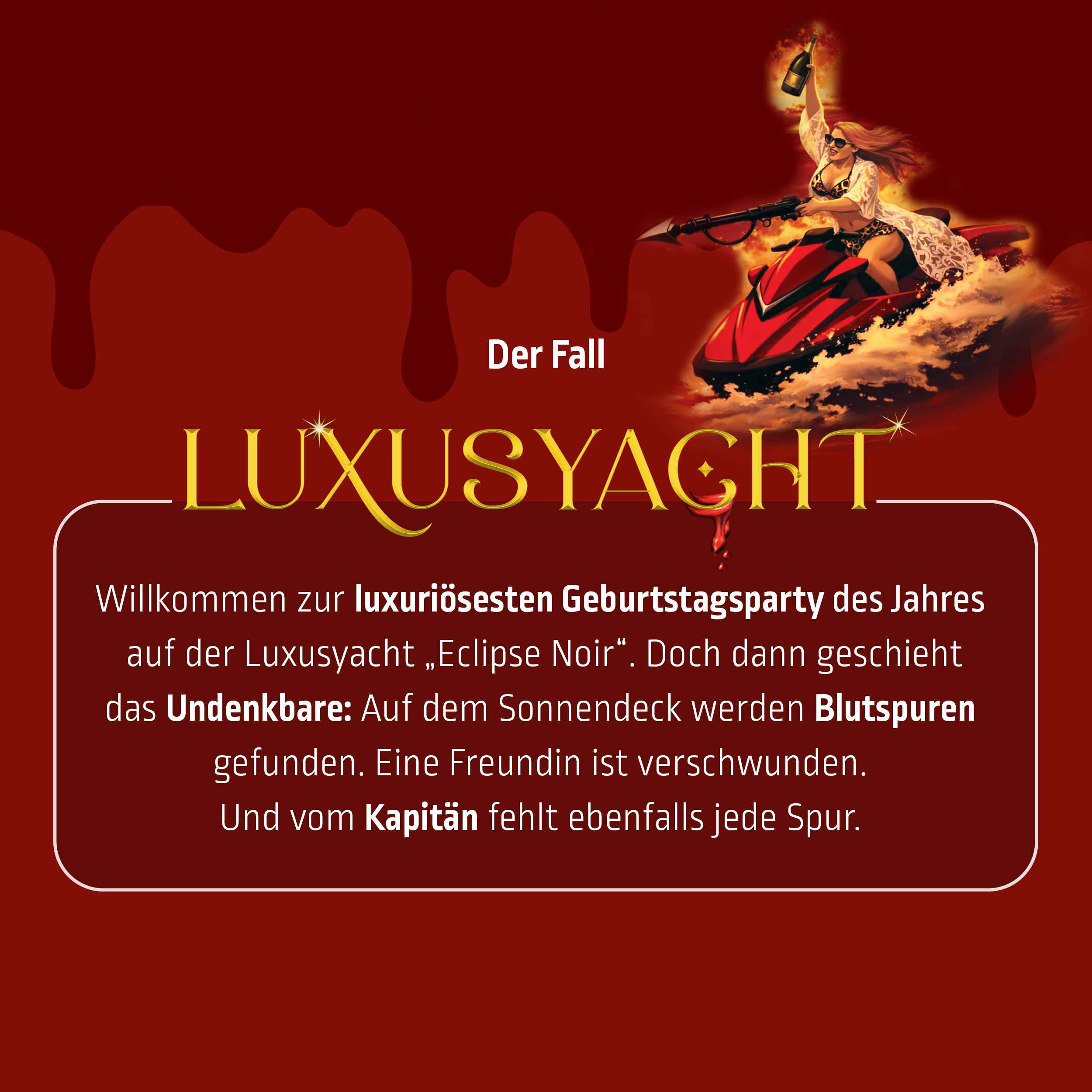 Mord bei Tisch: Luxusyacht