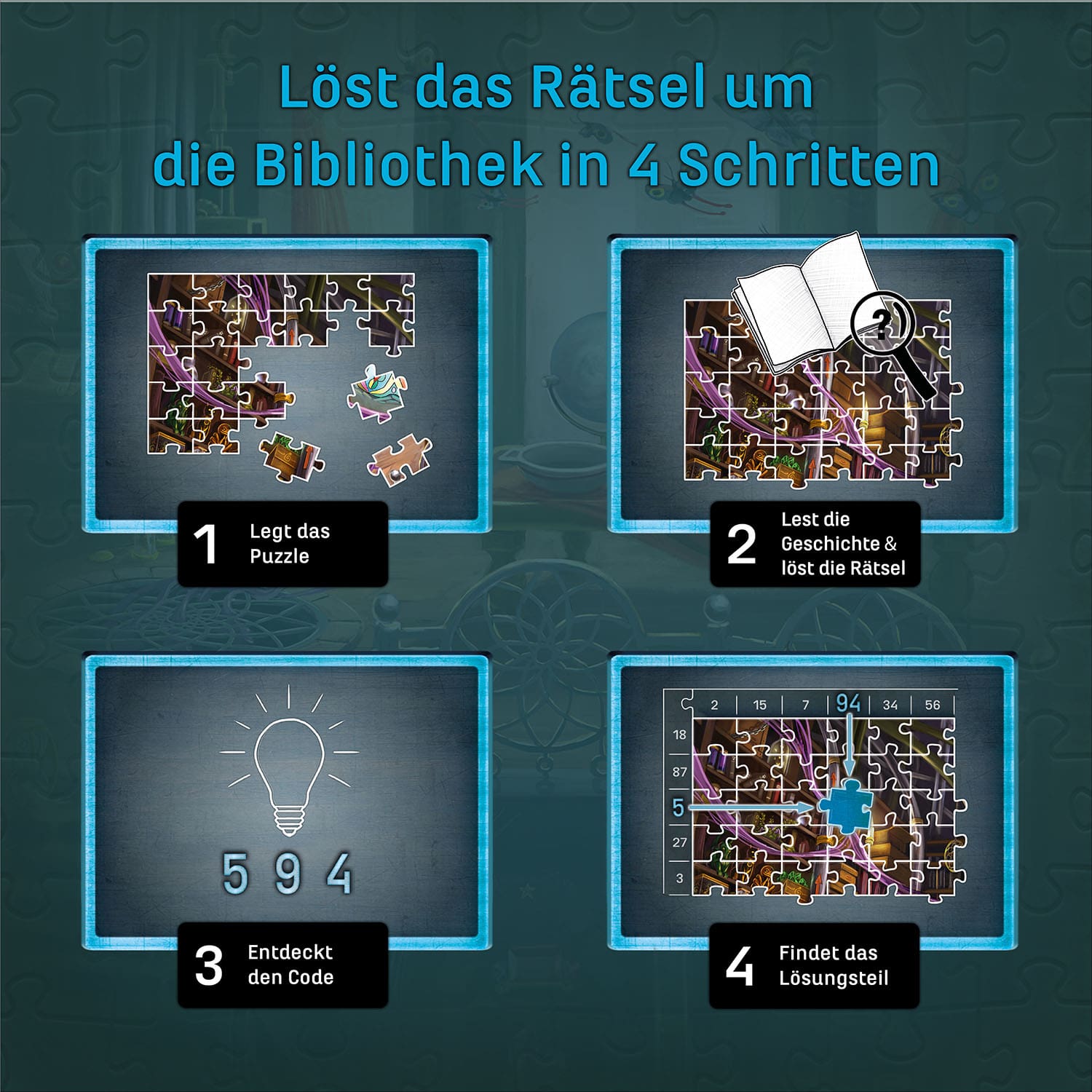 EXIT – Das Puzzle: Die Bibliothek der Träume