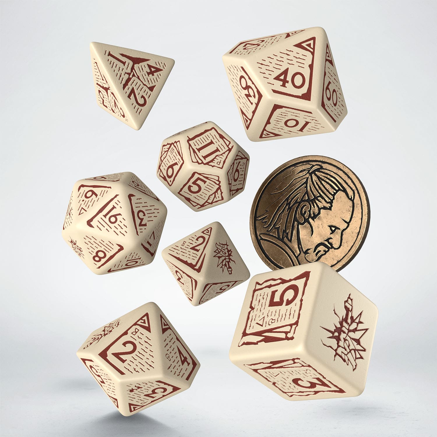 The Witcher Dice Set: Vesemir – The Old Wolf (7)