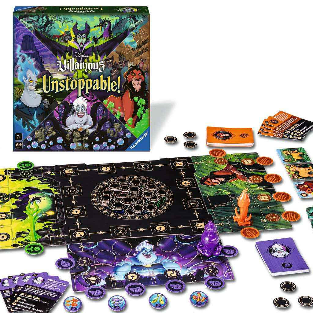 Unstoppable – Das Disney Villainous Familienspiel