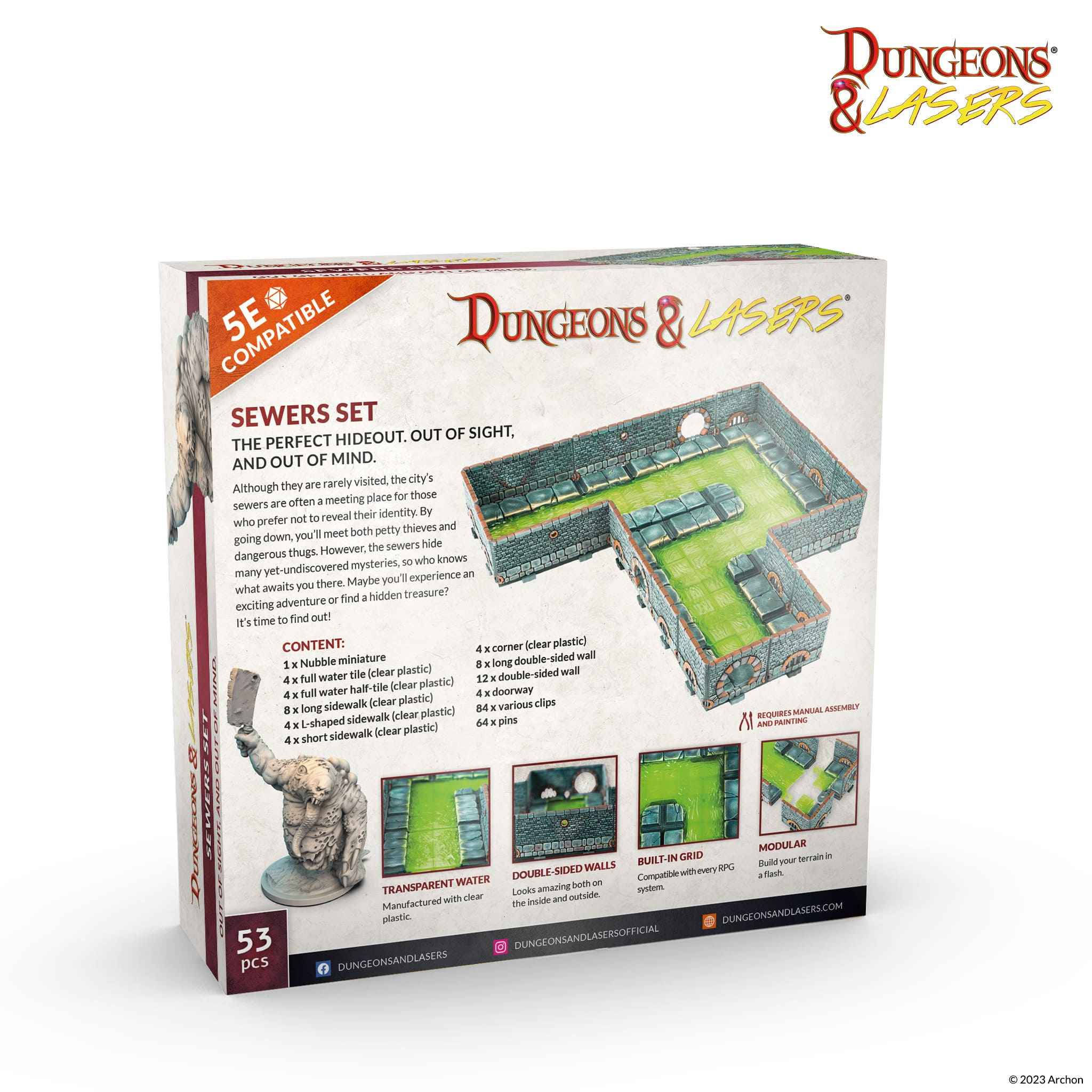 Dungeon&Lasers: Sewers Set