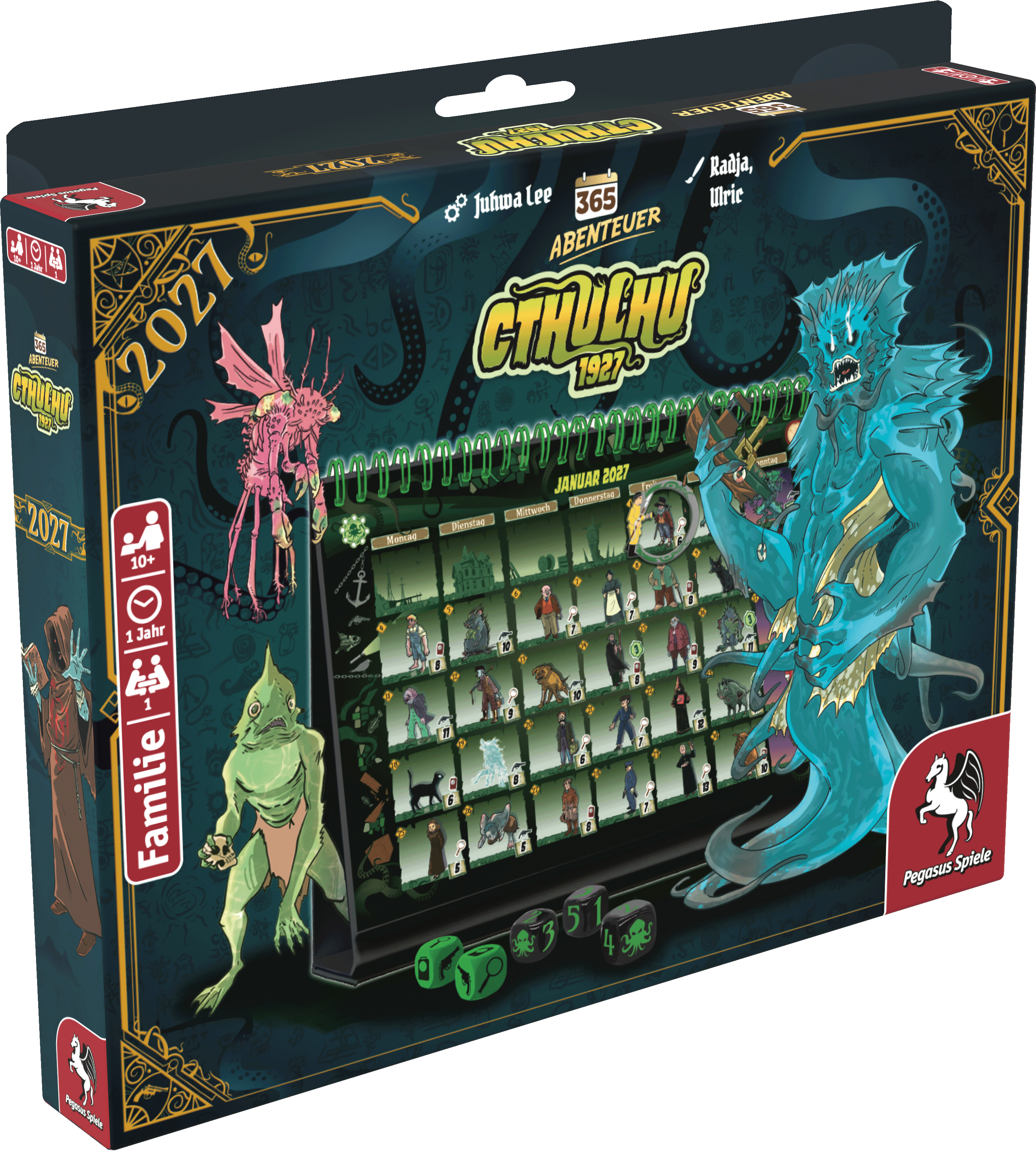 365 Abenteuer – Cthulhu 1927 [Kalender Edition 2027]
