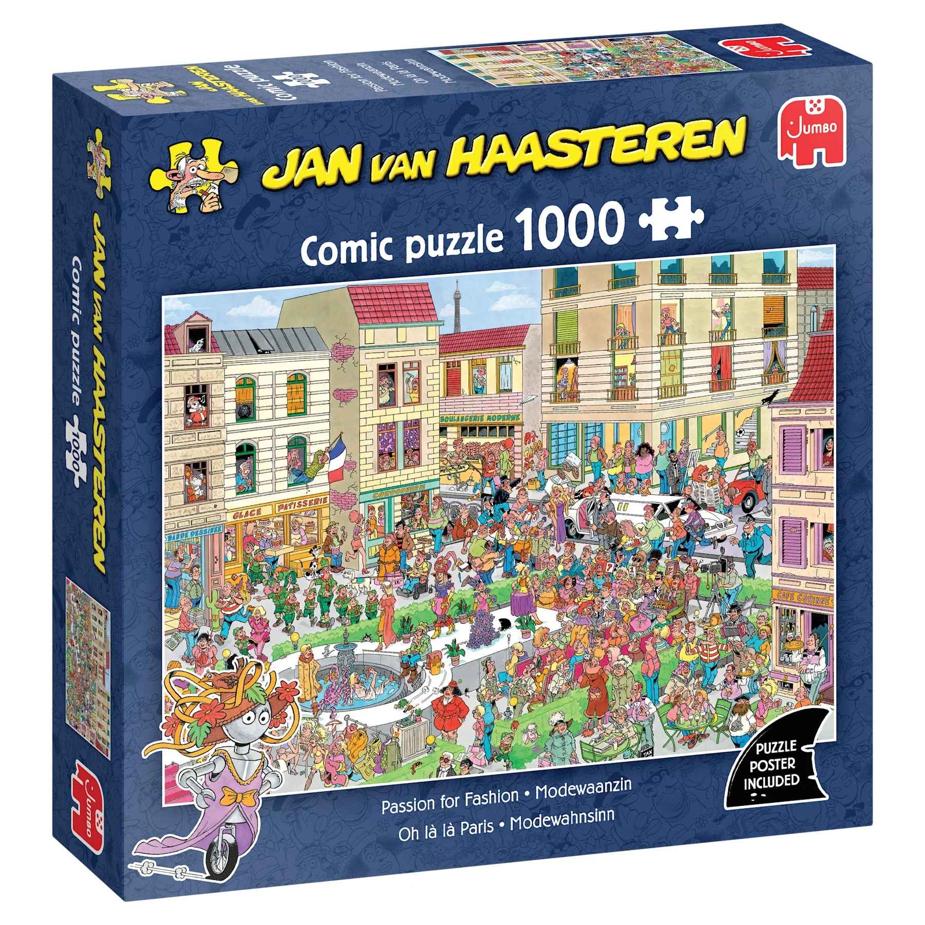 Puzzle: Modewahnsinn (Jan van Haasteren) (1000 Teile)