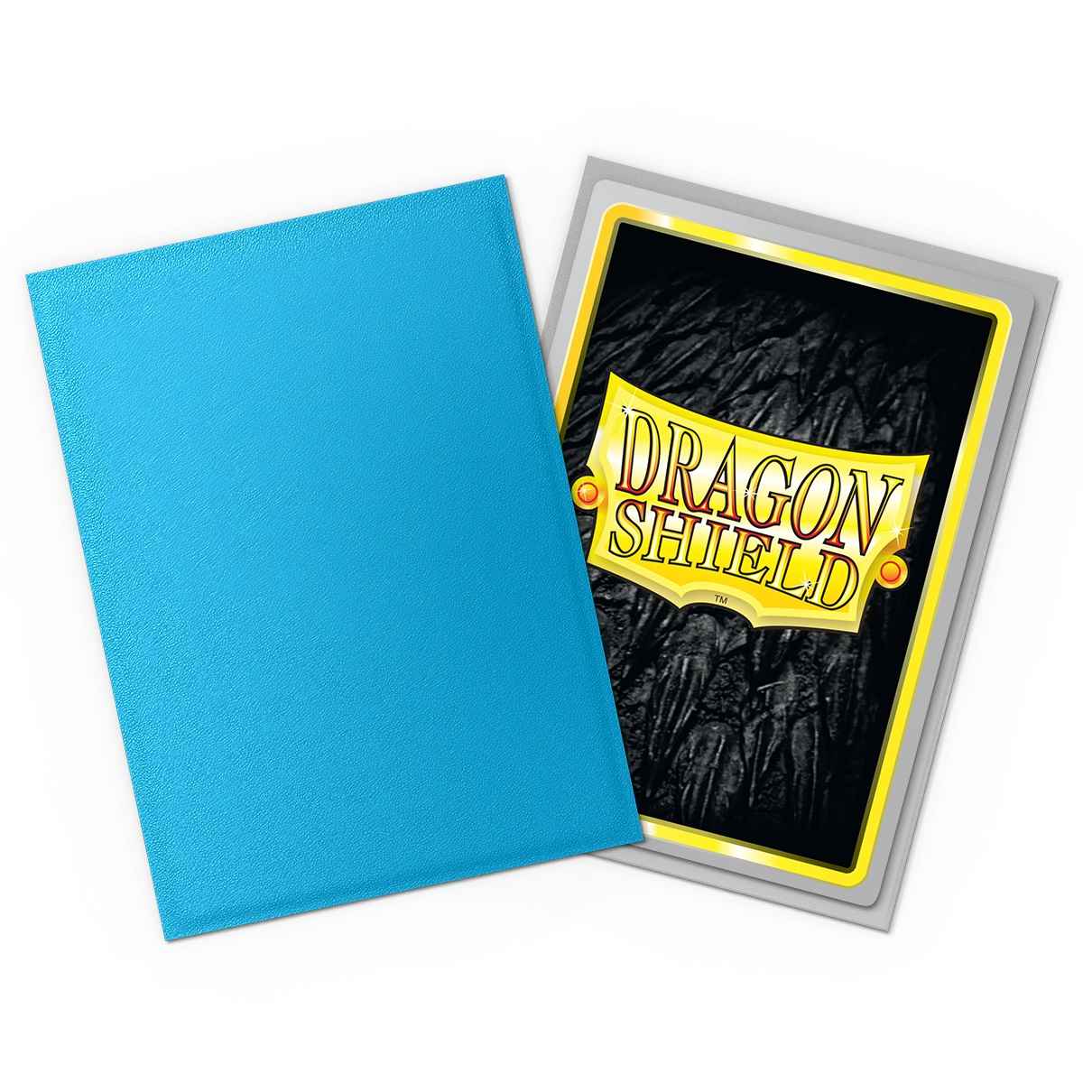 Dragon Shield: Matte – Dual Sky Blue & Silver(100)