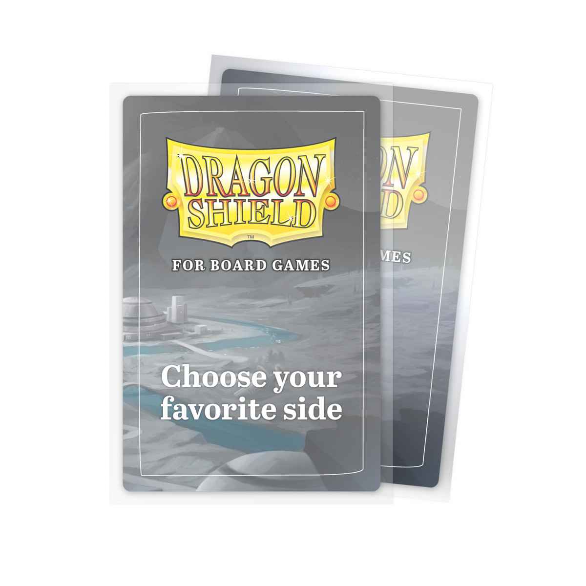Dragon Shield: Board Game Sleeves Clear/NonGlare – Extra large (100)