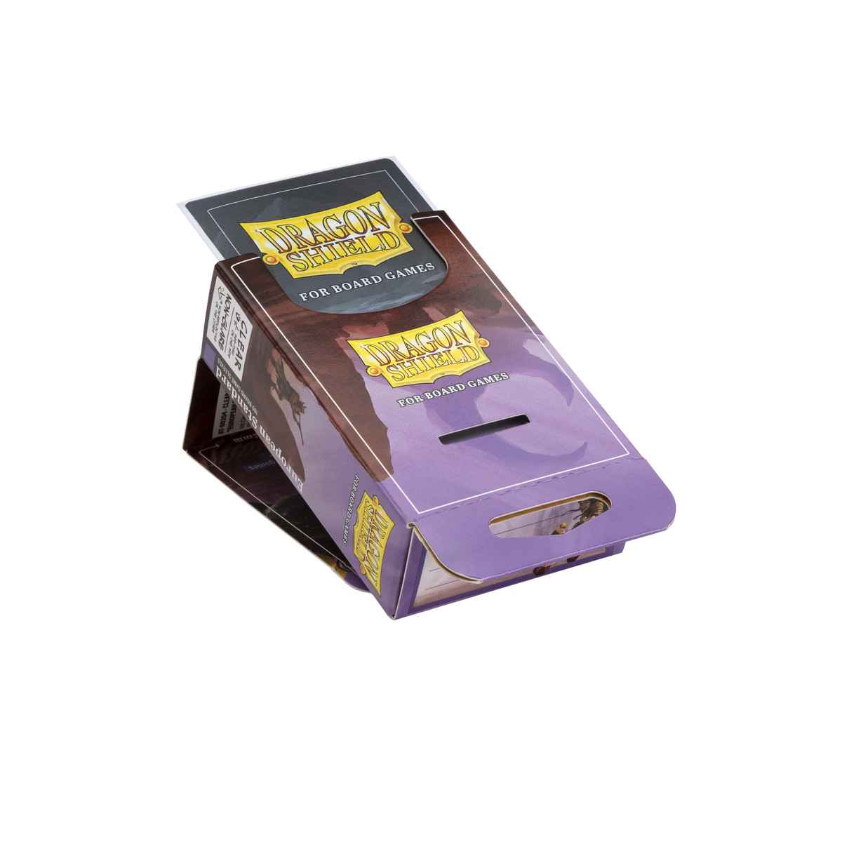 Dragon Shield: Board Game Sleeves Clear/NonGlare – European Standard (100)