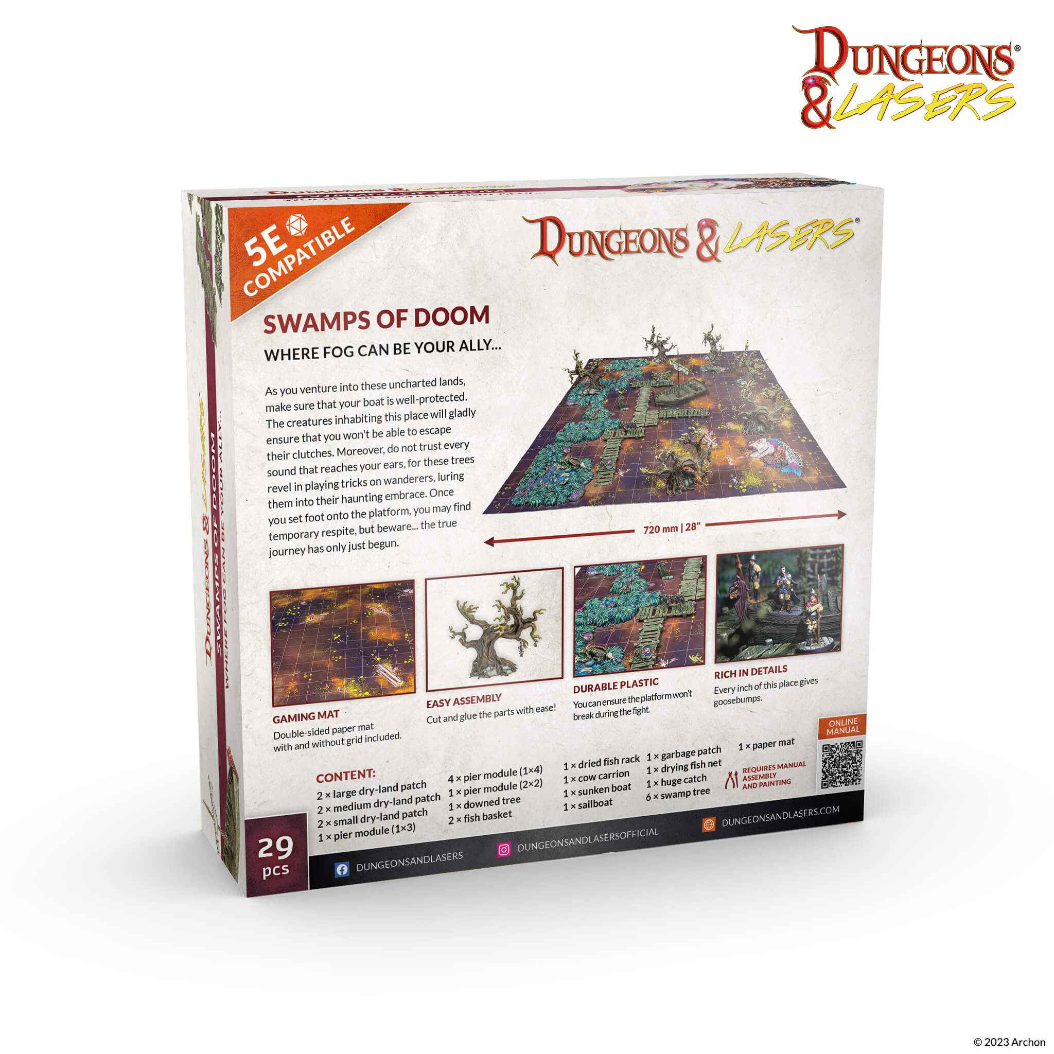 Dungeon&Lasers: Swamps Of Doom